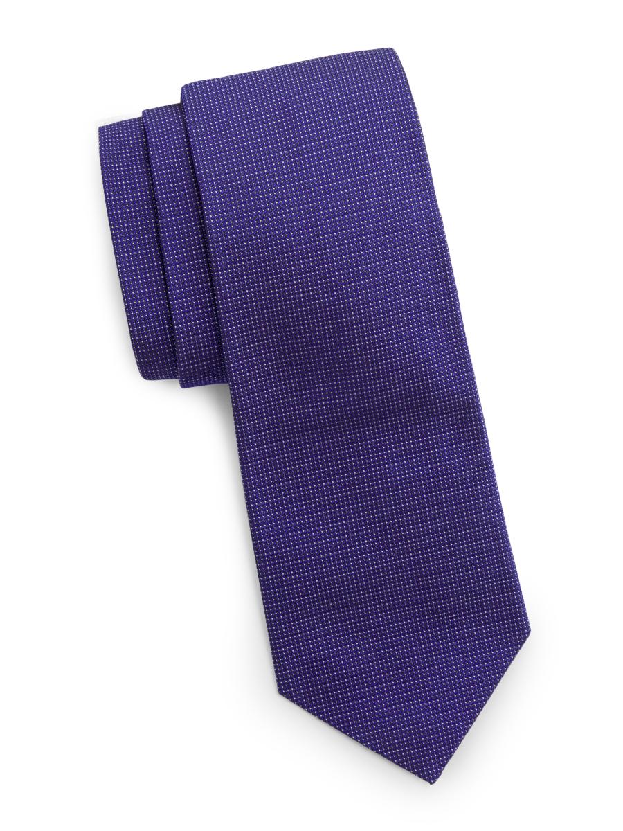 Ralph Lauren Purple Label Bond Silk Tie | Saks Fifth Avenue
