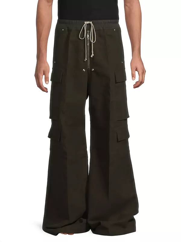 Shop Rick Owens Drawstring Cotton Cargo Pants | Saks Fifth Shop Rick Owens Drawstring Cotton Cargo Pants | Saks Fifth