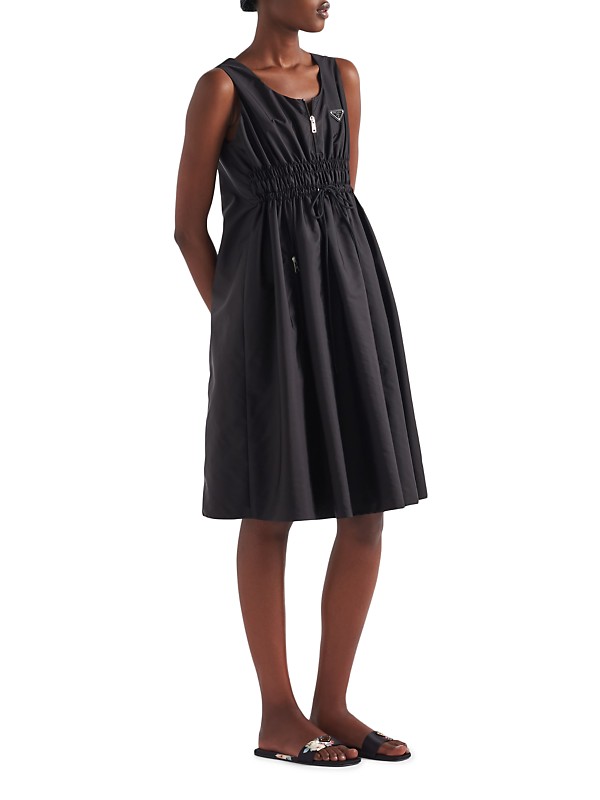 Shop Prada Light Re-Nylon Sleeveless Dress | Saks Fifth Avenue Shop Prada Light Re-Nylon Sleeveless Dress | Saks Fifth Avenue