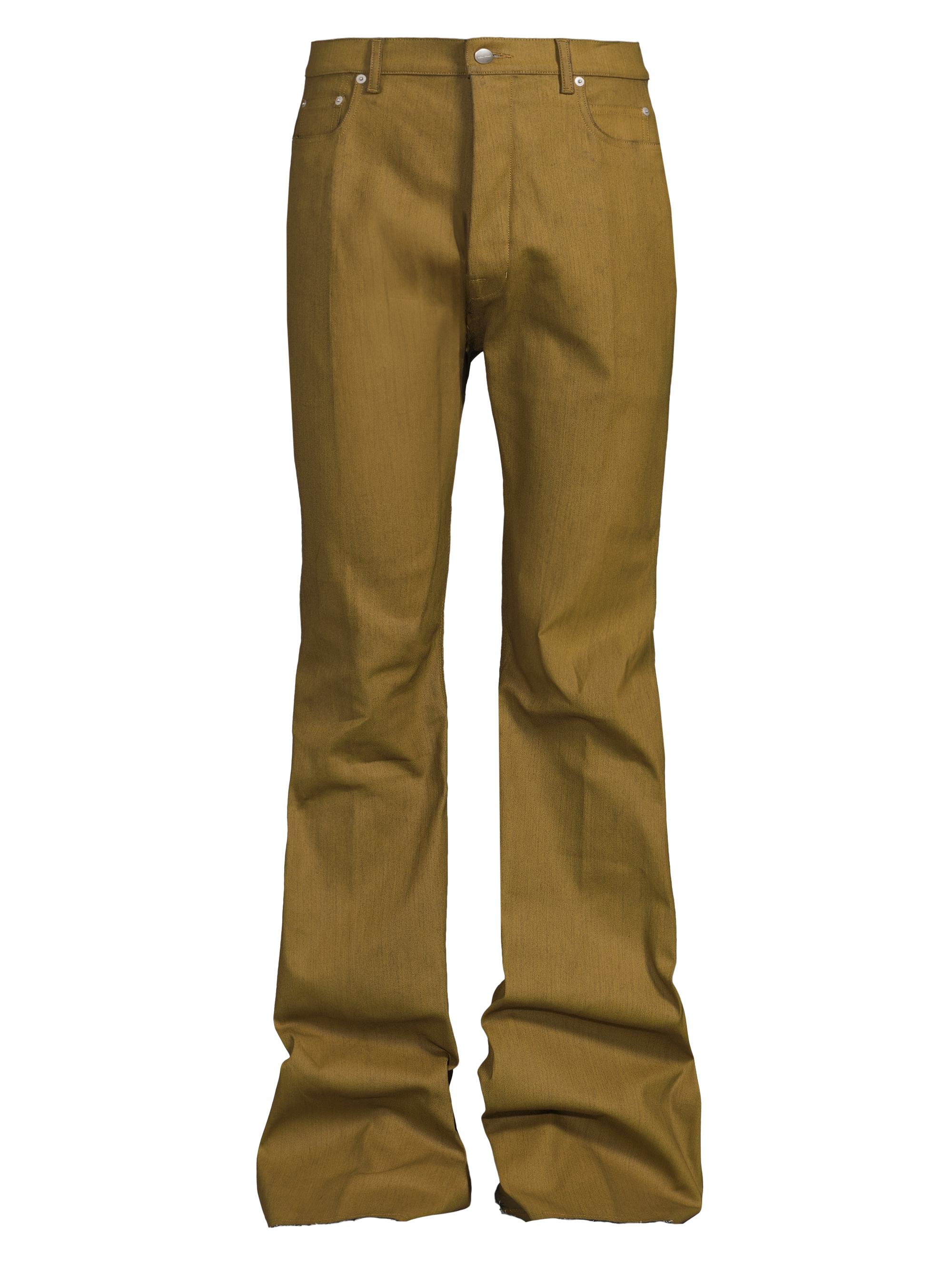 Rick Owens Men's Bolan Bootcut Jeans - Honey