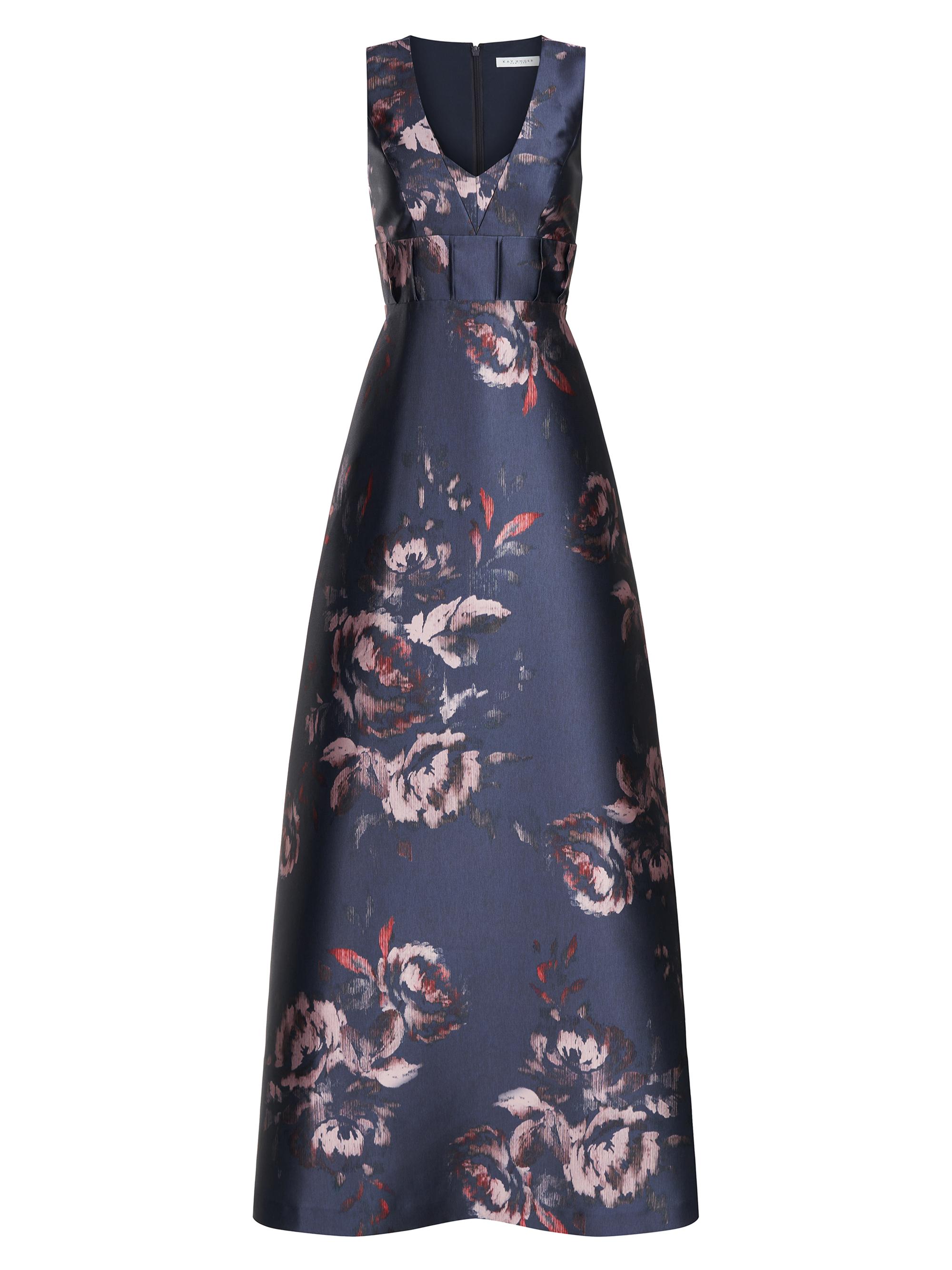 Kay Unger Alexandra Rose Print Gown | Saks Fifth Avenue