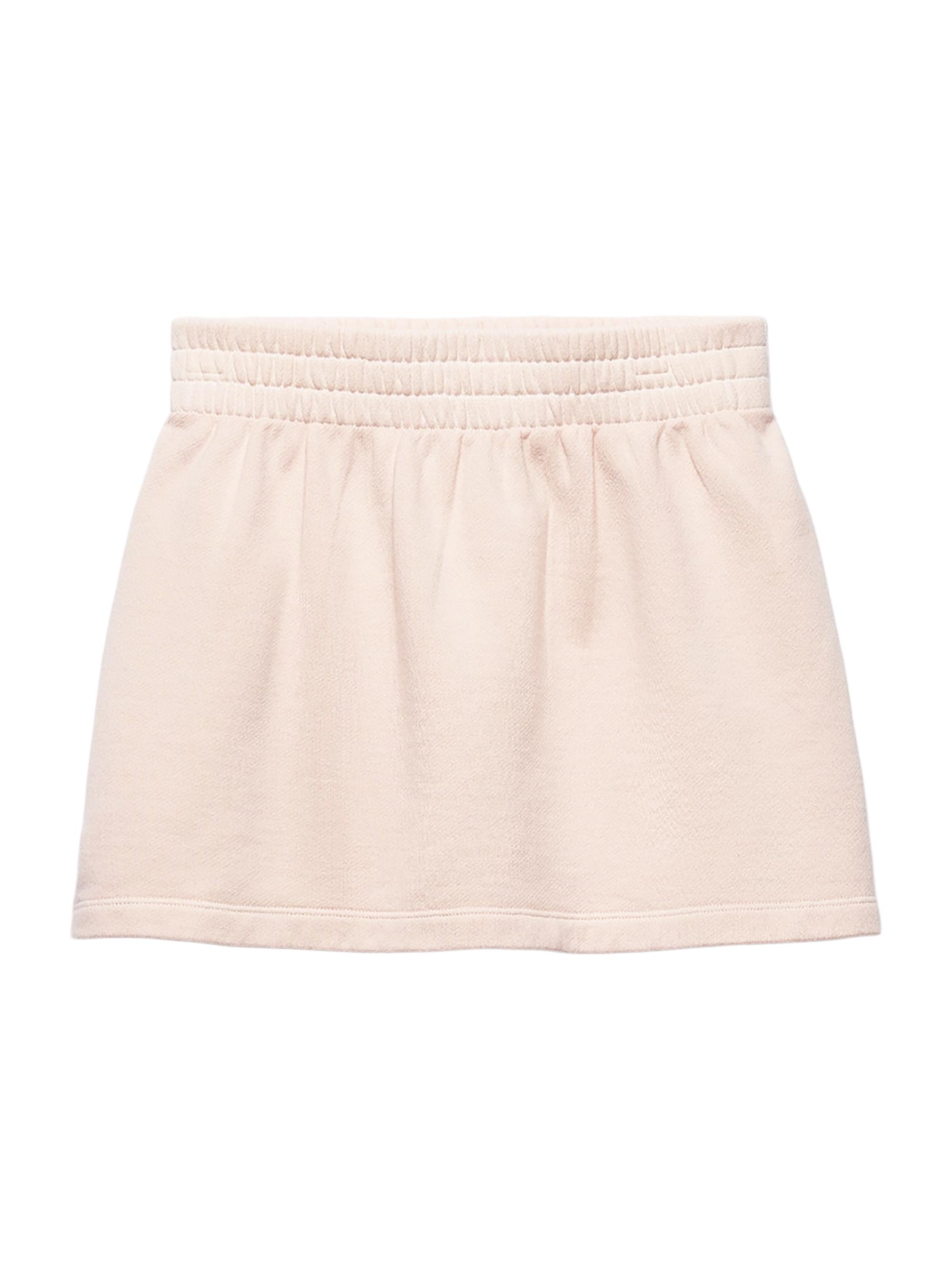Prada Women's Cotton Fleece Miniskirt - Pink