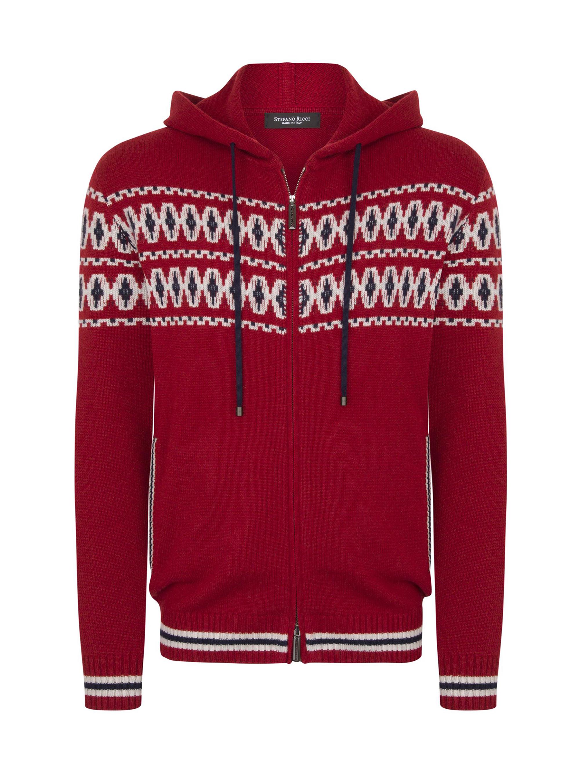 Stefano Ricci Men's Blouson Sweater - Red