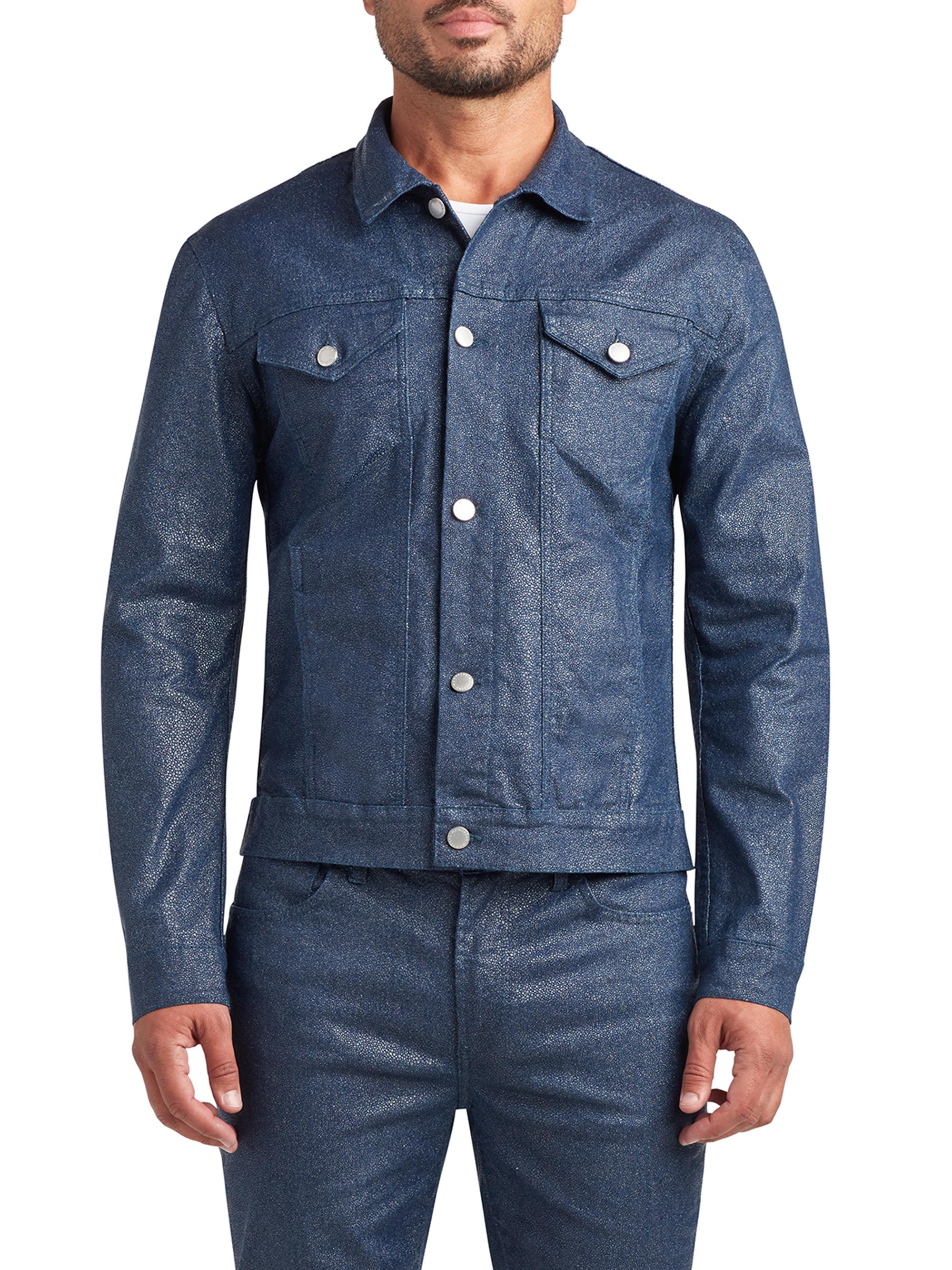 Monfrère Men's Dean Trucker Jacket - Stingray