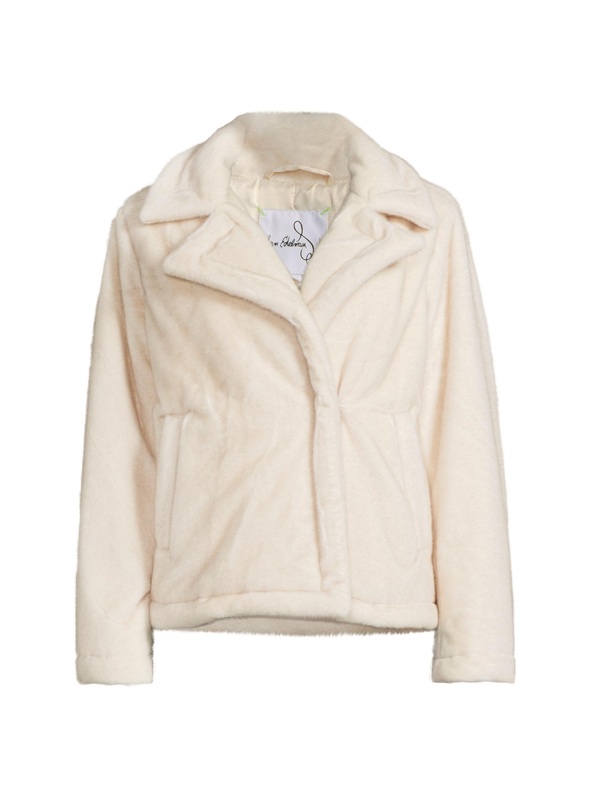 ジャケット・アウター THE BARNNET sami eco-fur jacket - beige THE BARNNET sami eco-fur jacket-beige