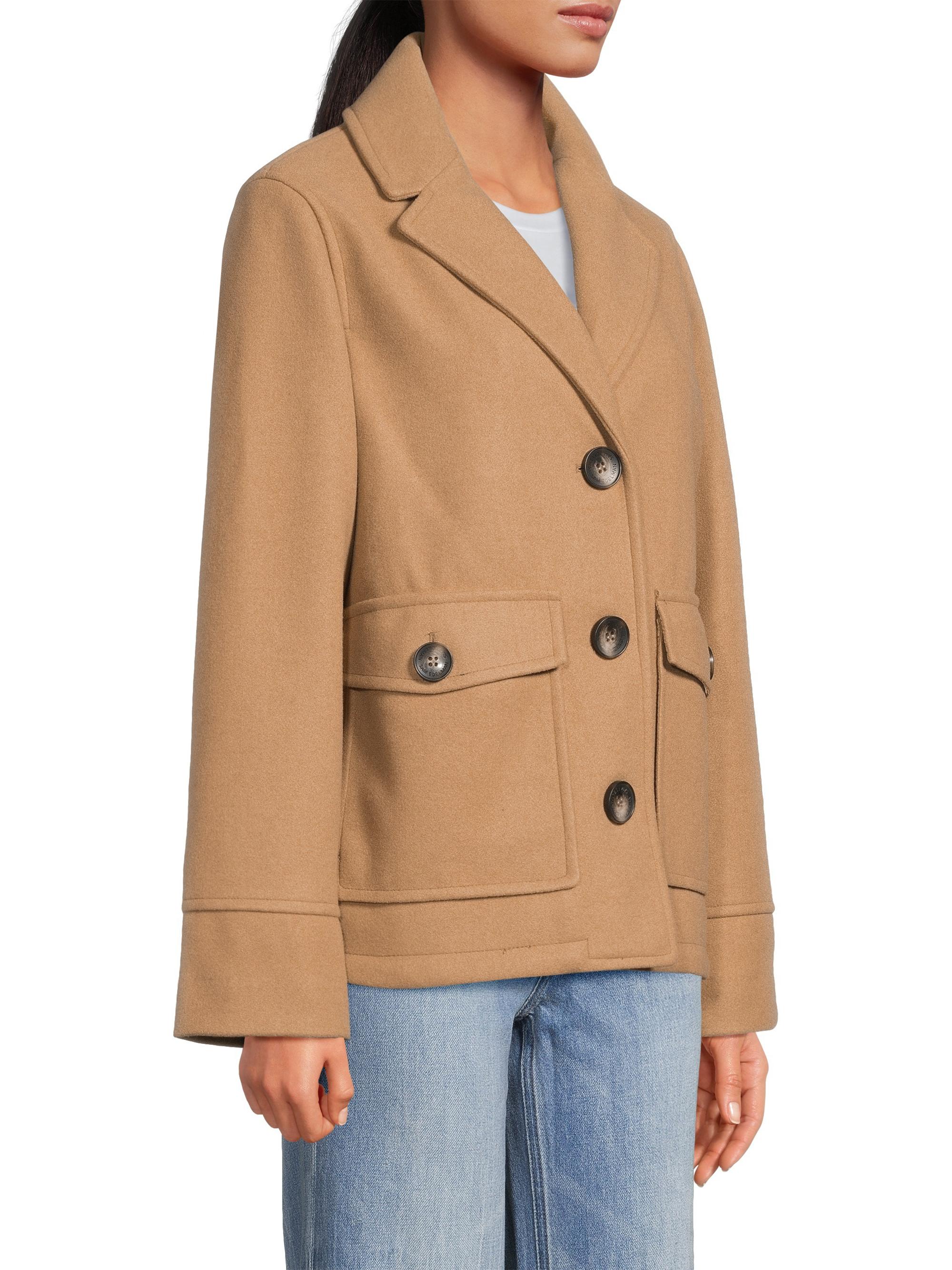 Sam Edelman Single-Breasted Short Coat | Saks Fifth Avenue