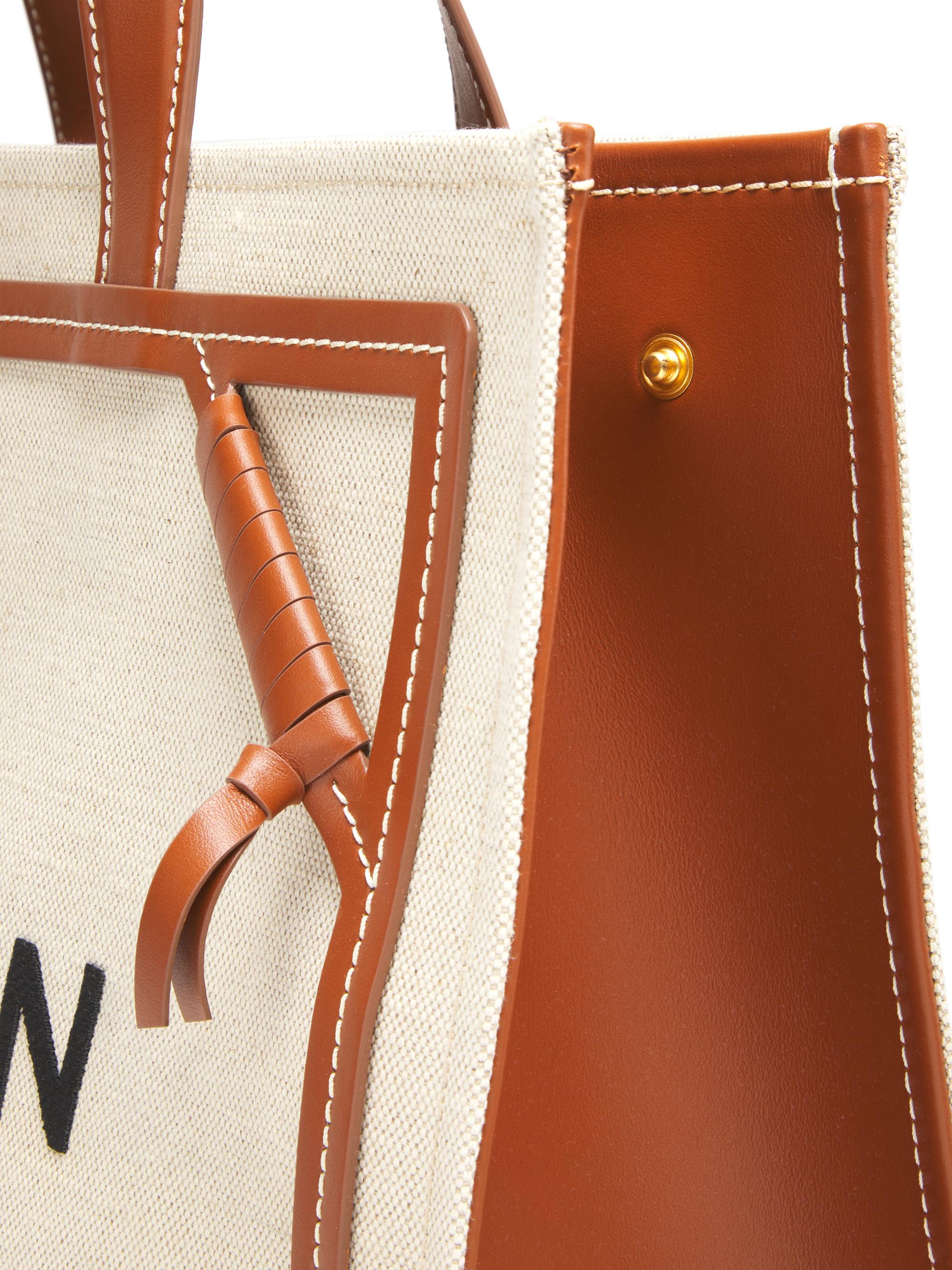 Balmain Army Medium Canvas Logo Tote Bag | Saks Fifth Avenue