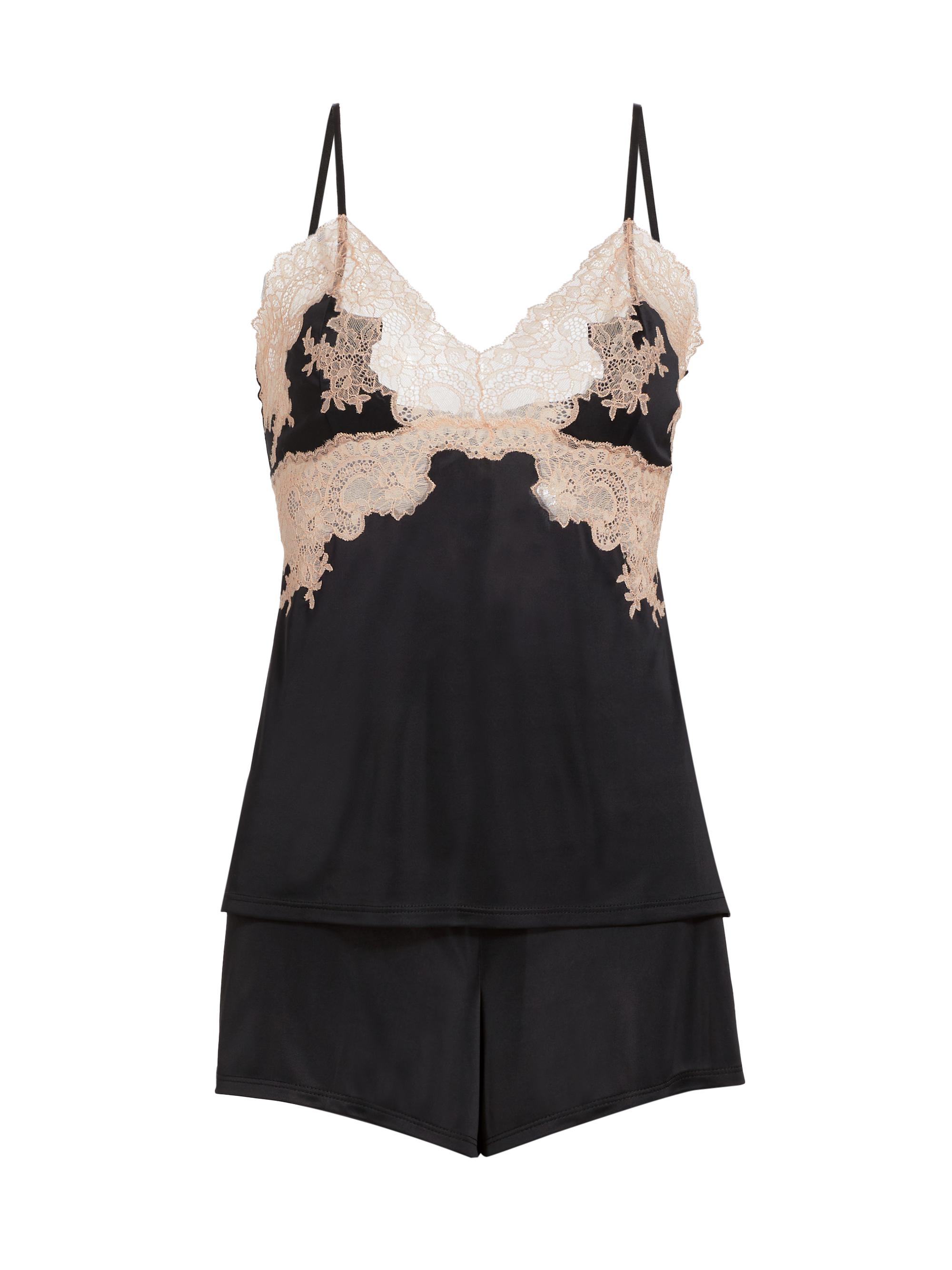 Natori Women's Enchant Lace Camisole Short Set - Black