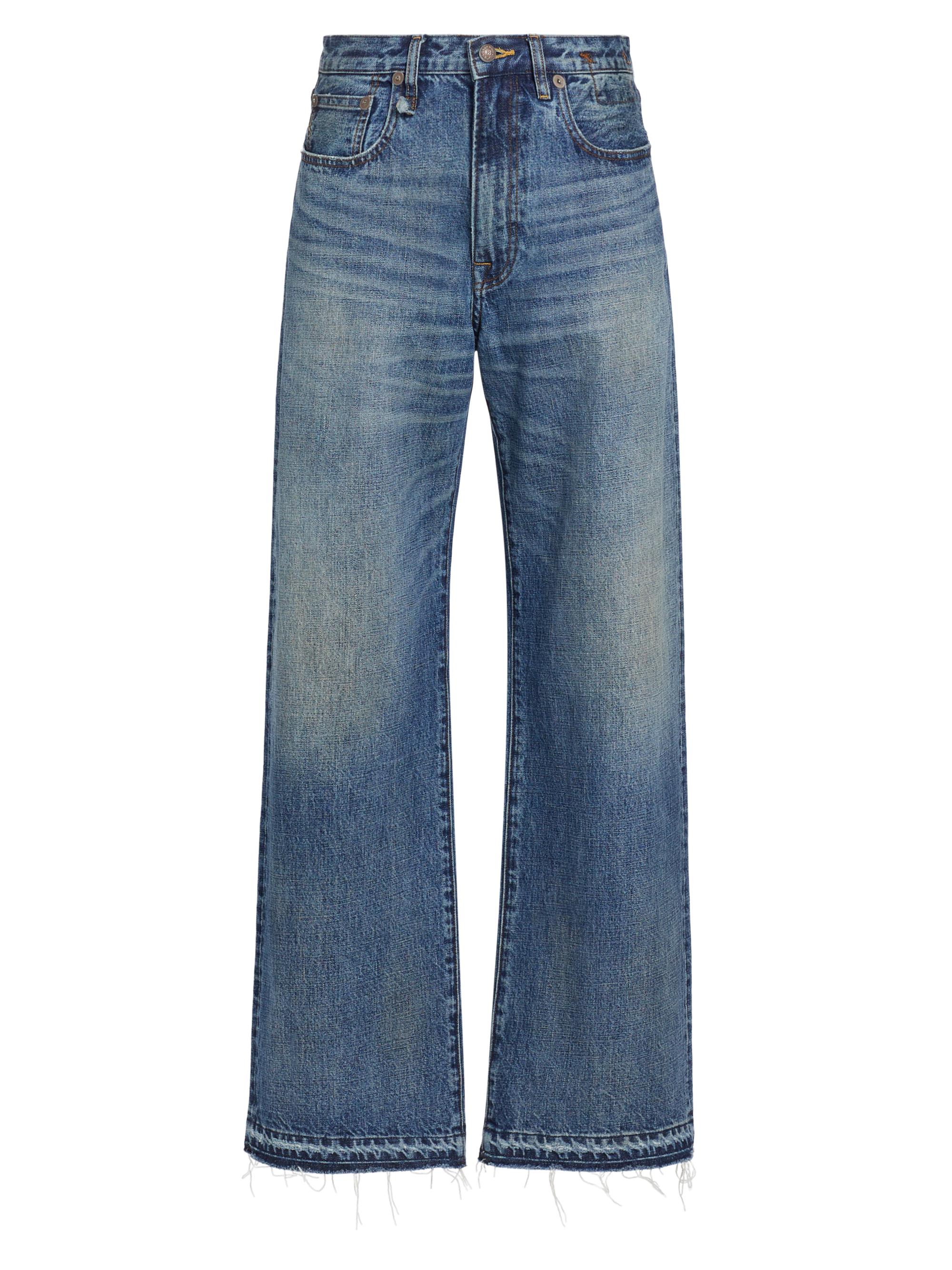 Shop R13 D&rsquo;arcy Loose High-Rise Jeans | Saks Fifth Avenue