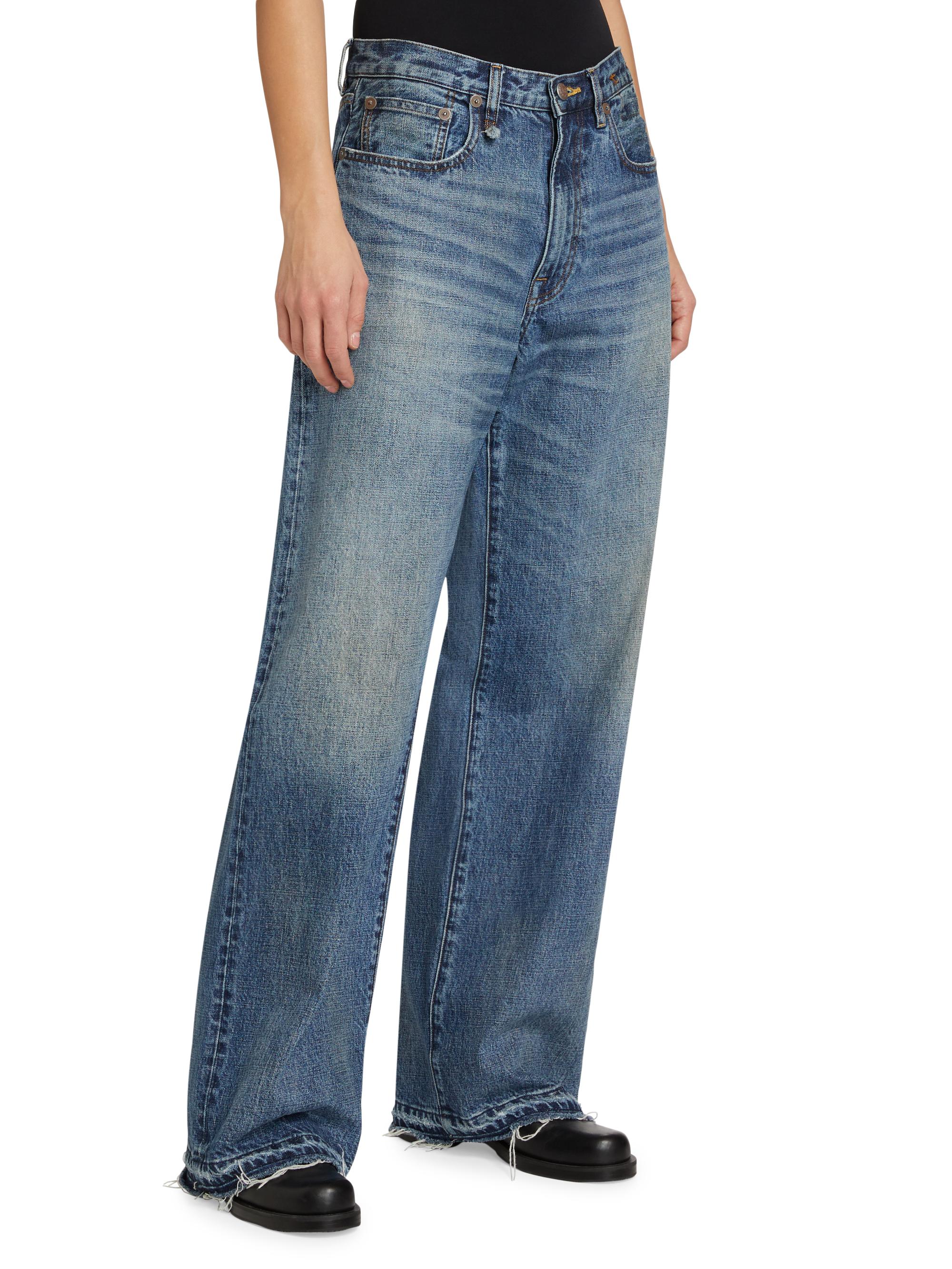 Shop R13 D&rsquo;arcy Loose High-Rise Jeans | Saks Fifth Avenue