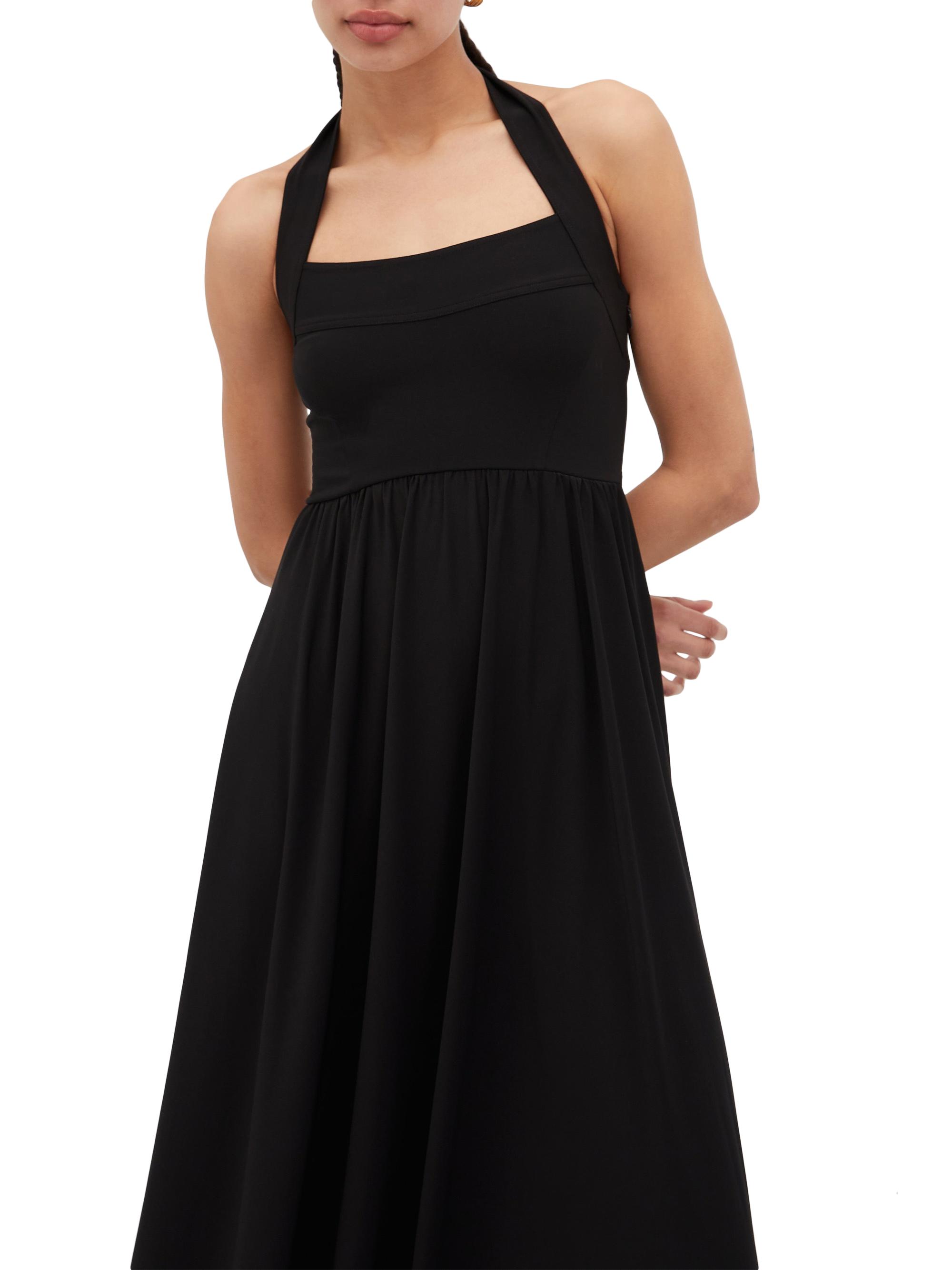 layered chiffon dresses Chiffon Maxi Dress - FARES - Pastel Blue - Layered Design
