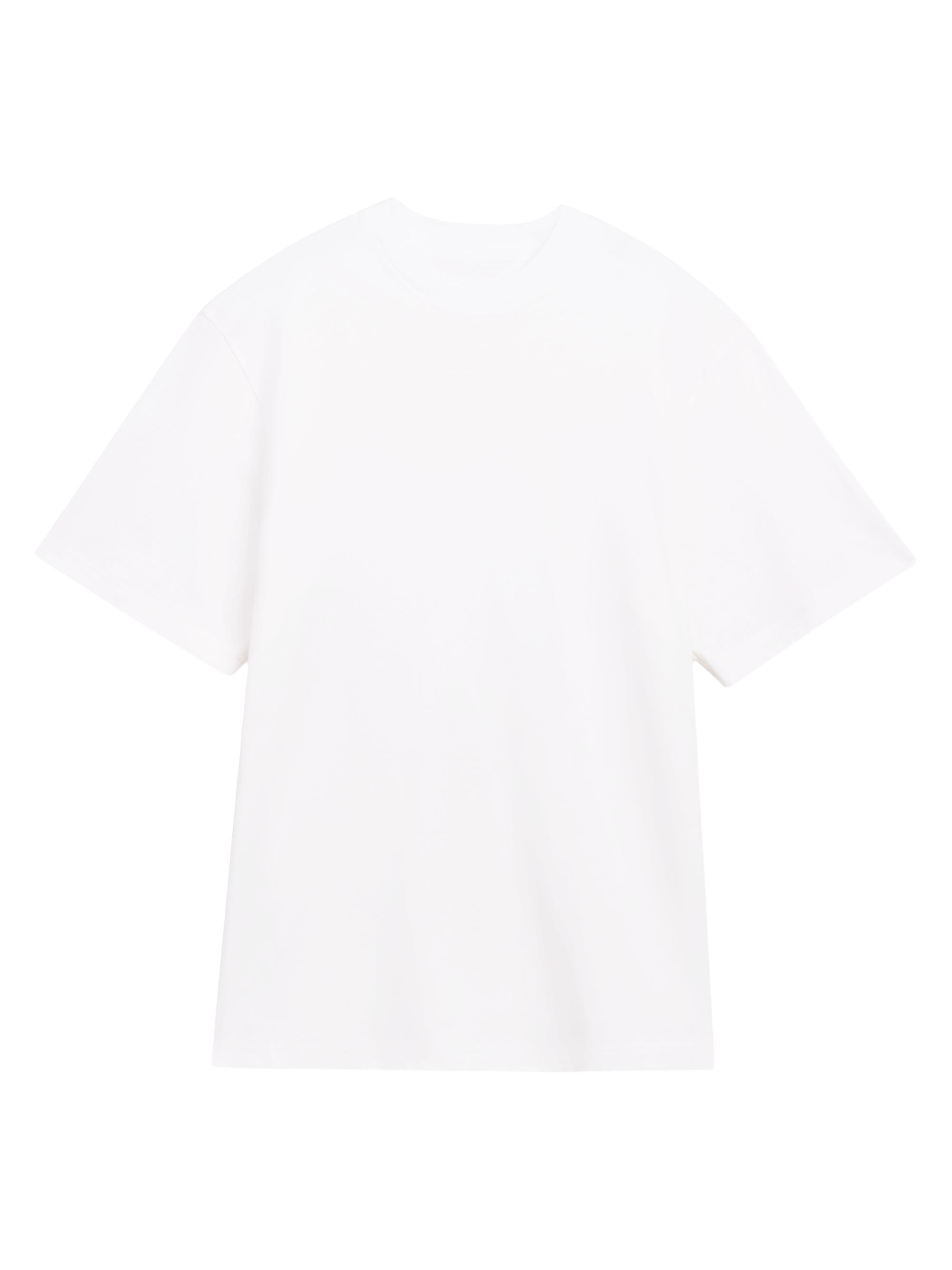 Agolde Men's Asha Mock Turtleneck T-Shirt - White