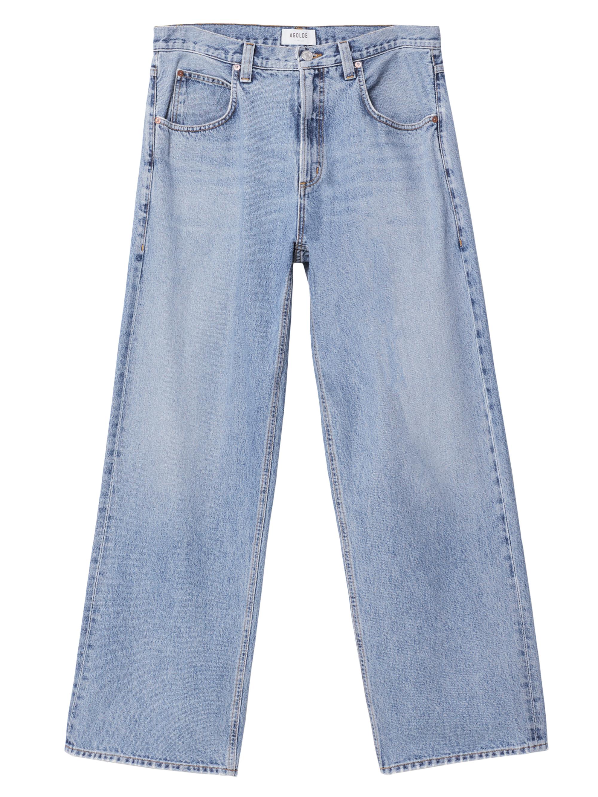 Agolde Men's Fusion Baggy Jeans - Medium Indigo Tint