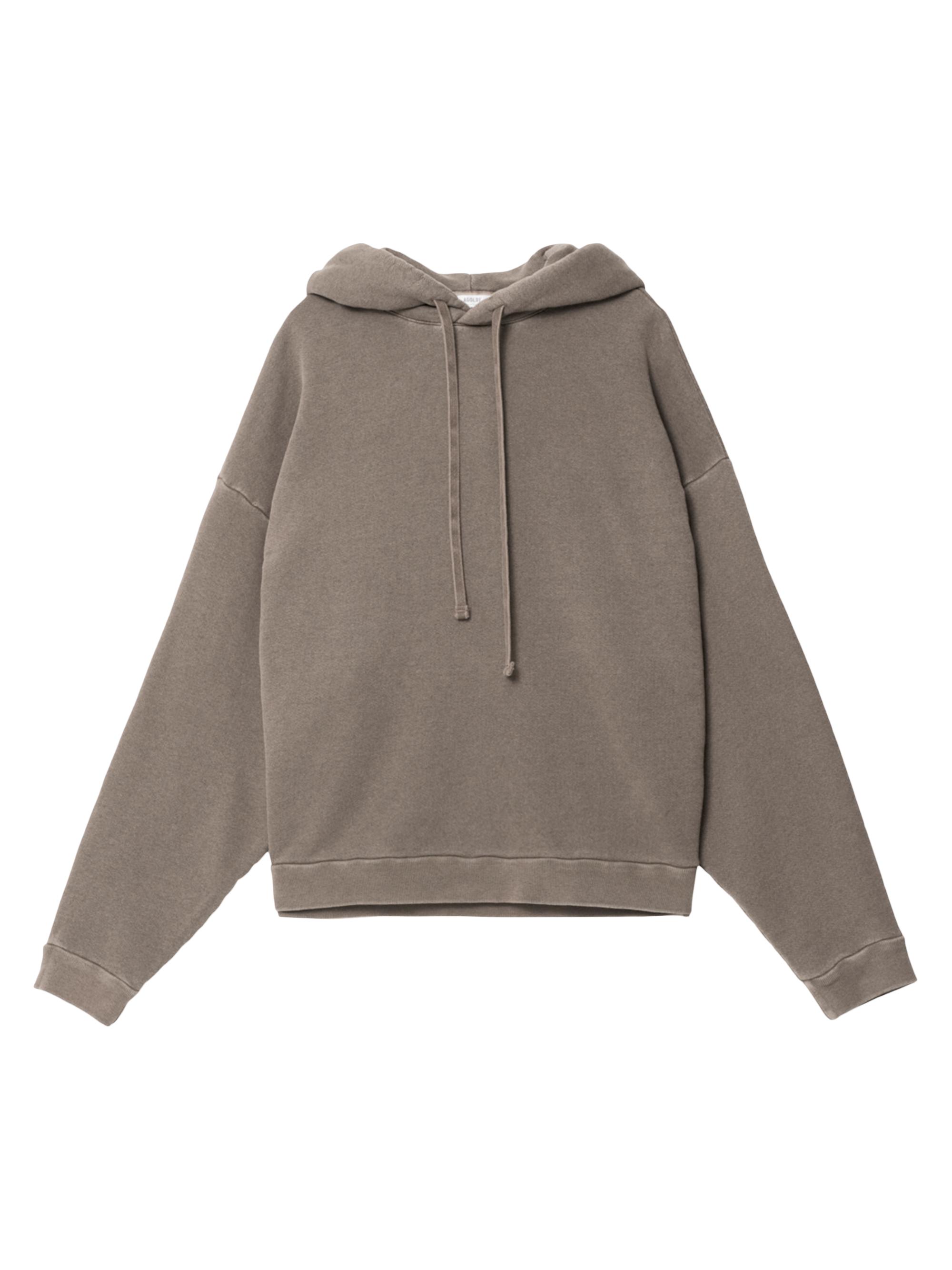 Agolde Men's Salford Oversized Hoodie - Shade Medium Wash Brown