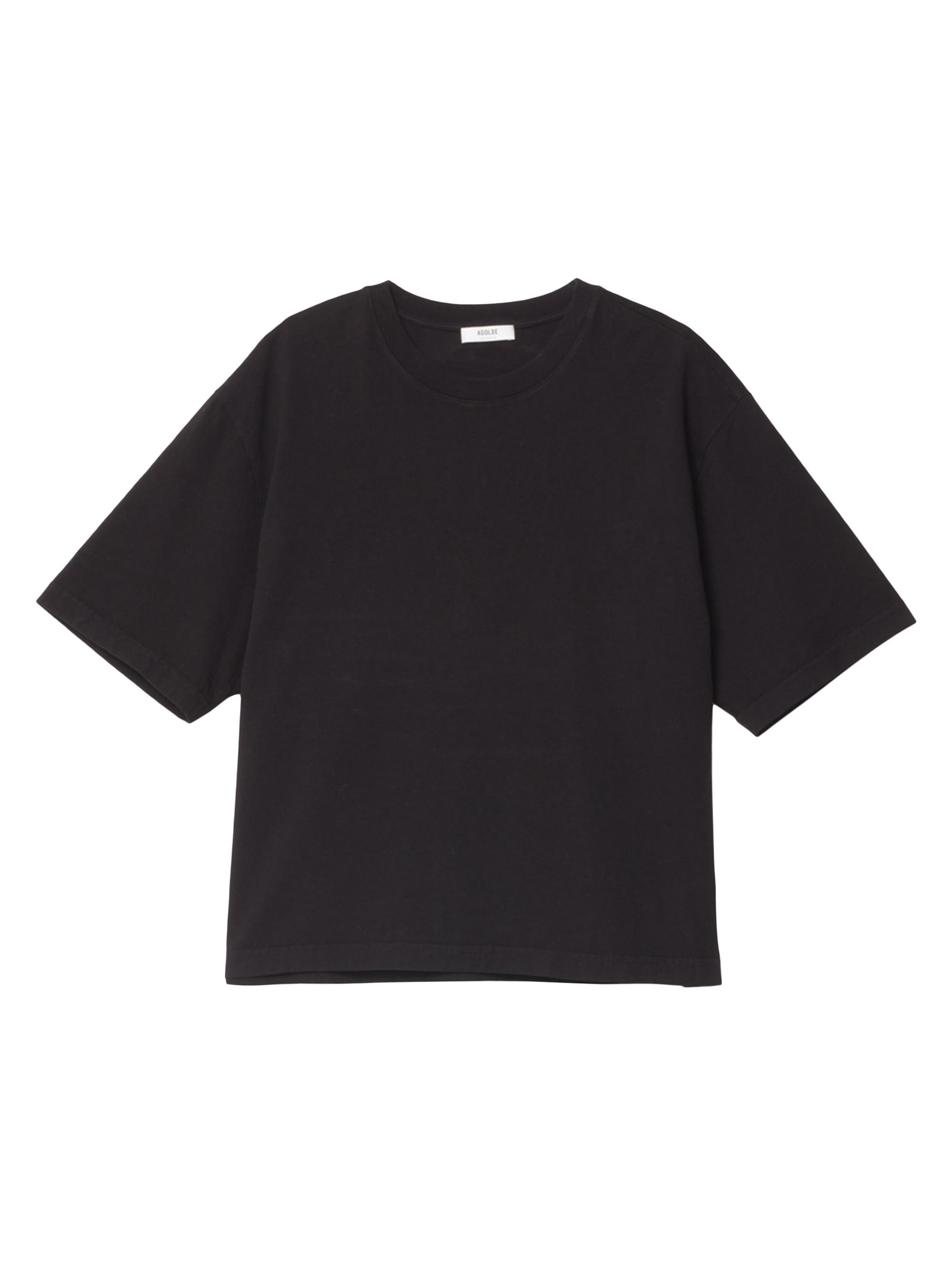 Agolde Men's Marr Cotton T-Shirt - Black