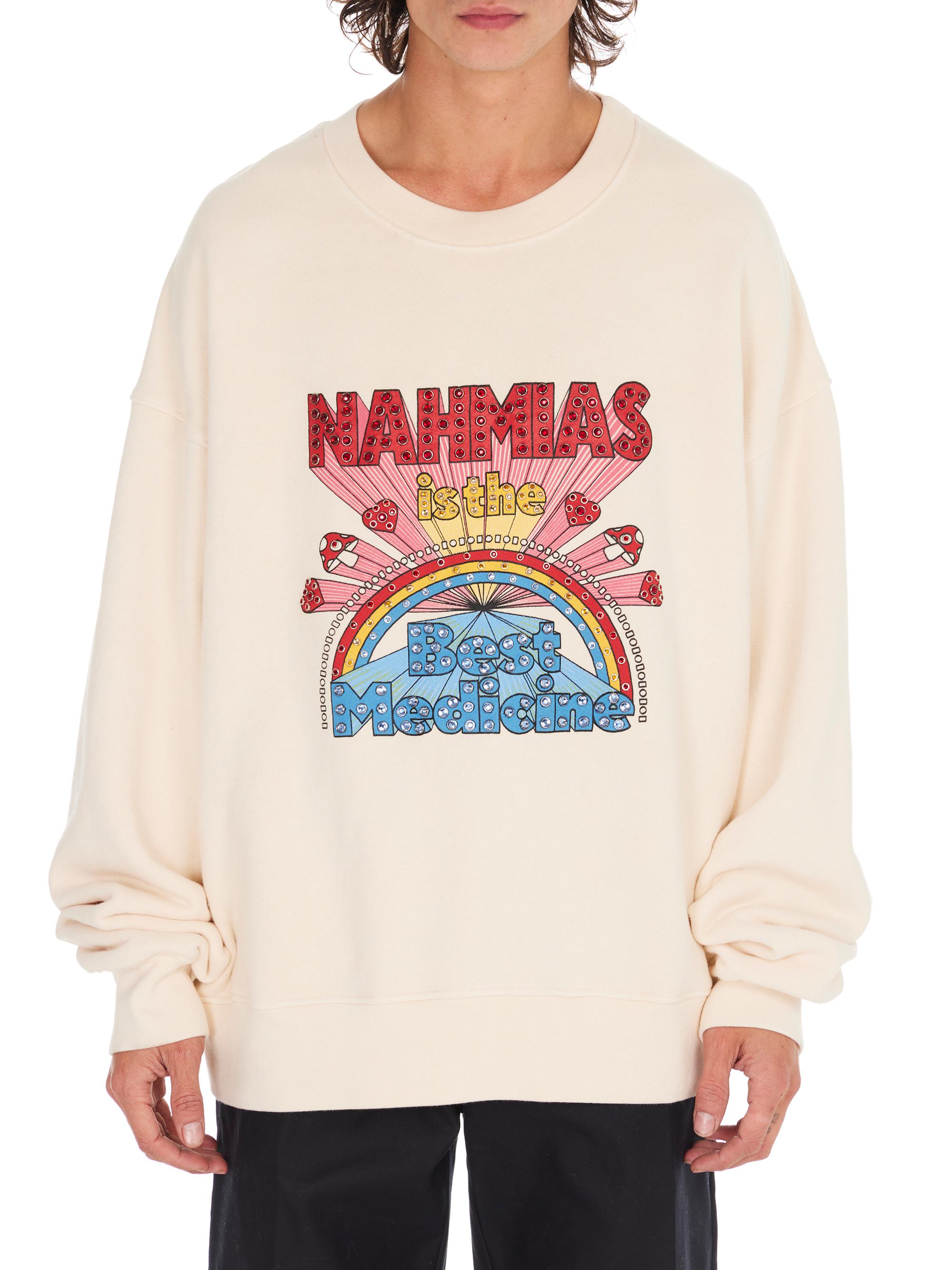Nahmias Summerland Ranch Medicine Crystal Crewneck Sweatshirt