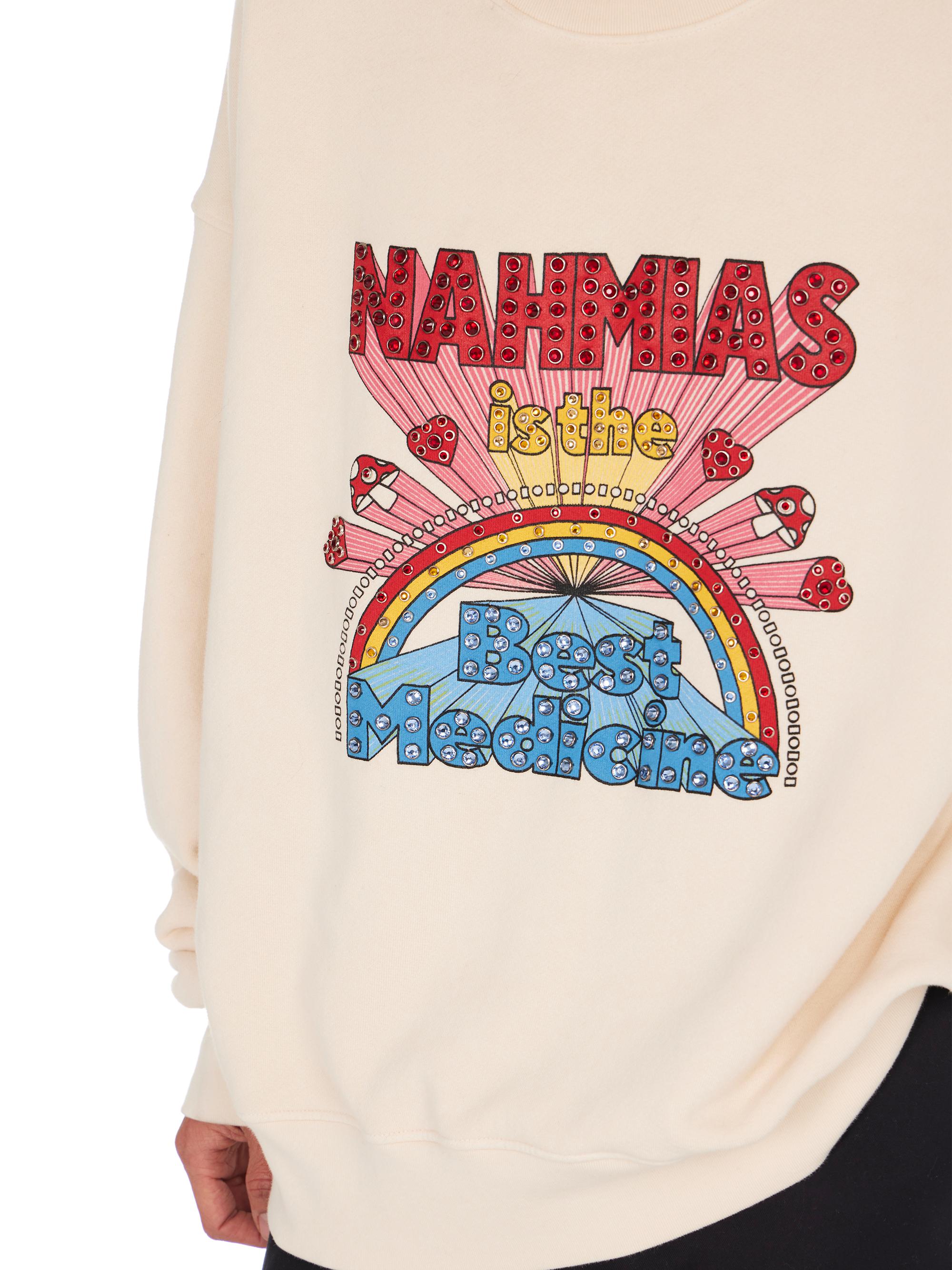 Nahmias Summerland Ranch Medicine Crystal Crewneck Sweatshirt