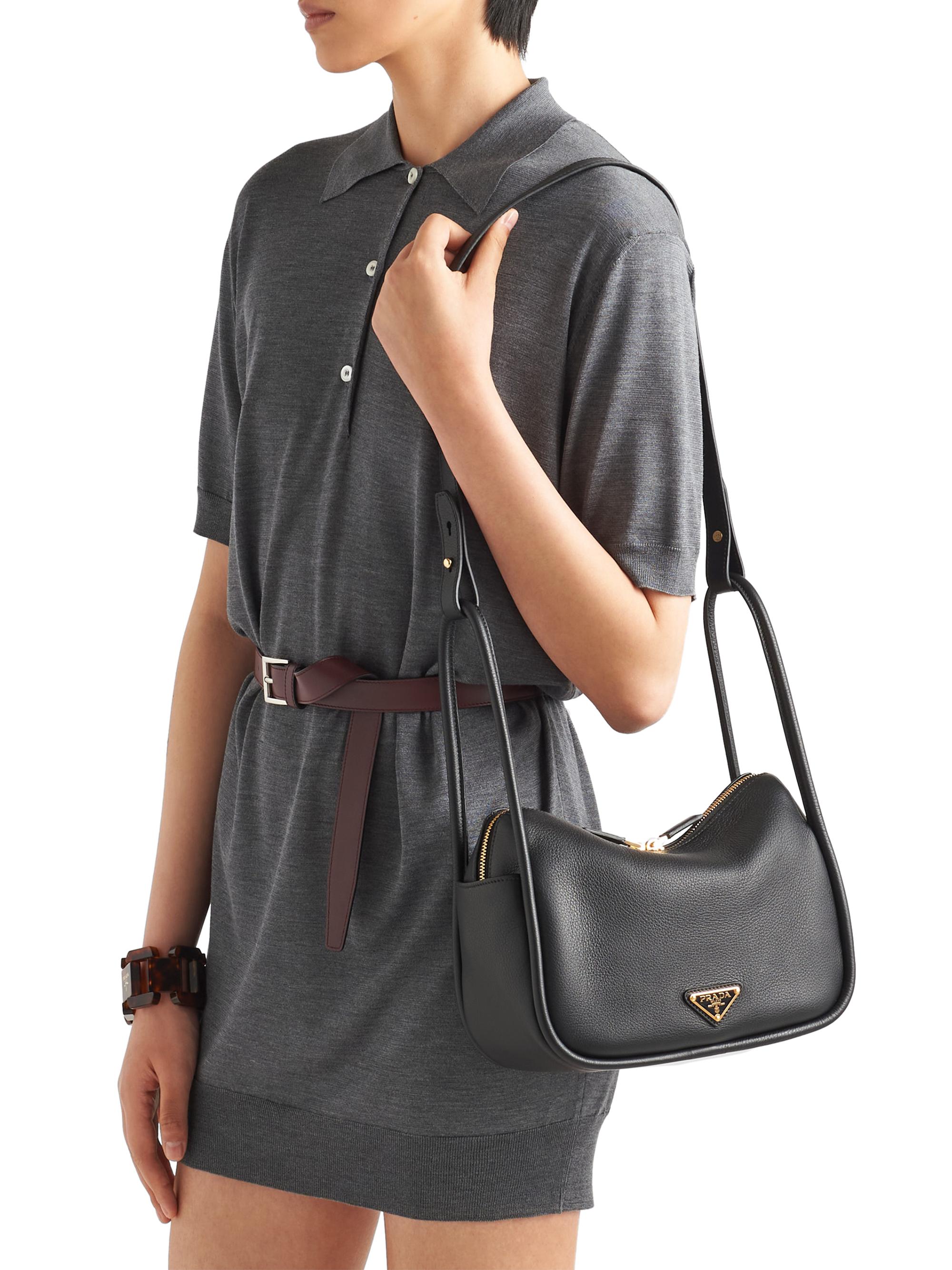 Prada Darling Leather Top Handle Bag | Saks Fifth Avenue