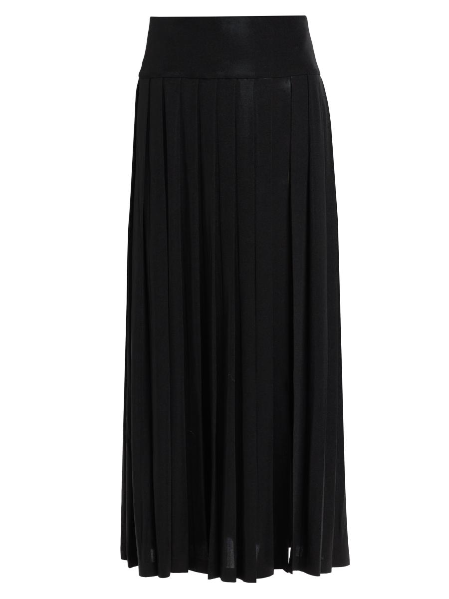 ワンピース NORMA KAMALI Women Mid Skirts ST4243MSH34001 BLACK Black NORMA KAMALI Women's Marissa Wide Slit Skirt, Black at