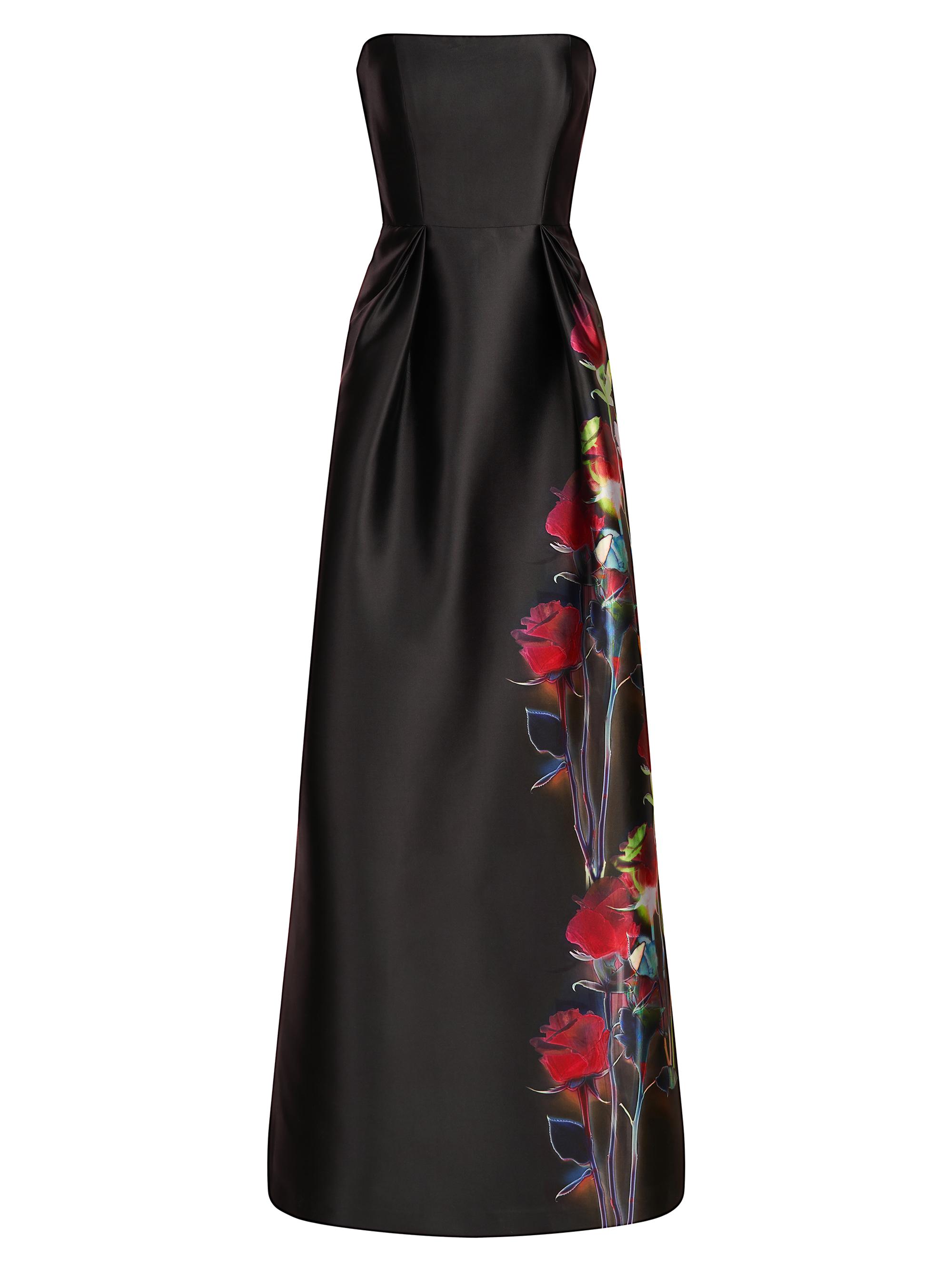 Kay Unger Women's Miranda Ball Gown - Dark Scarlett Multi