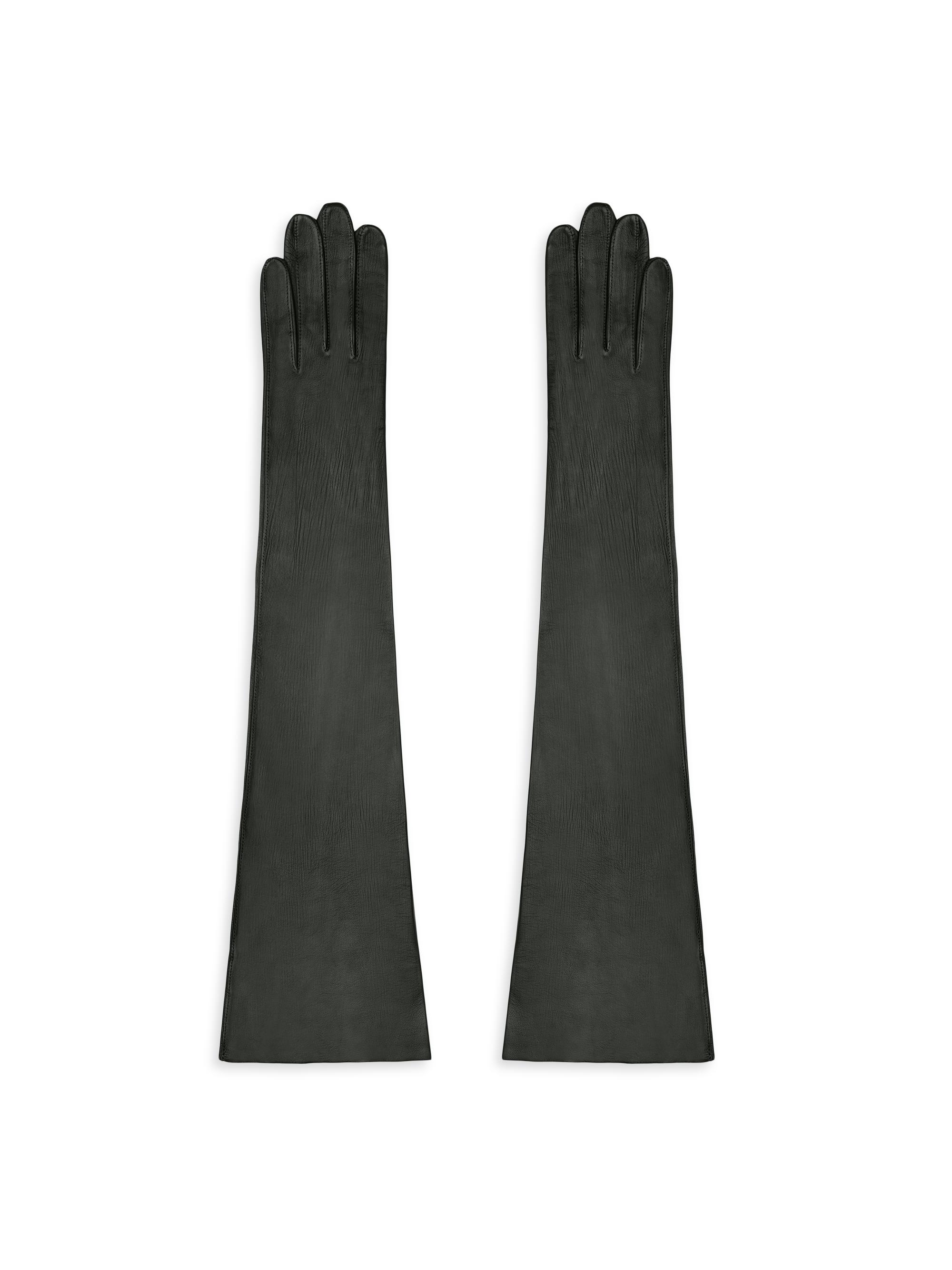 Seymoure Women's Opera Leather Gloves - Agave