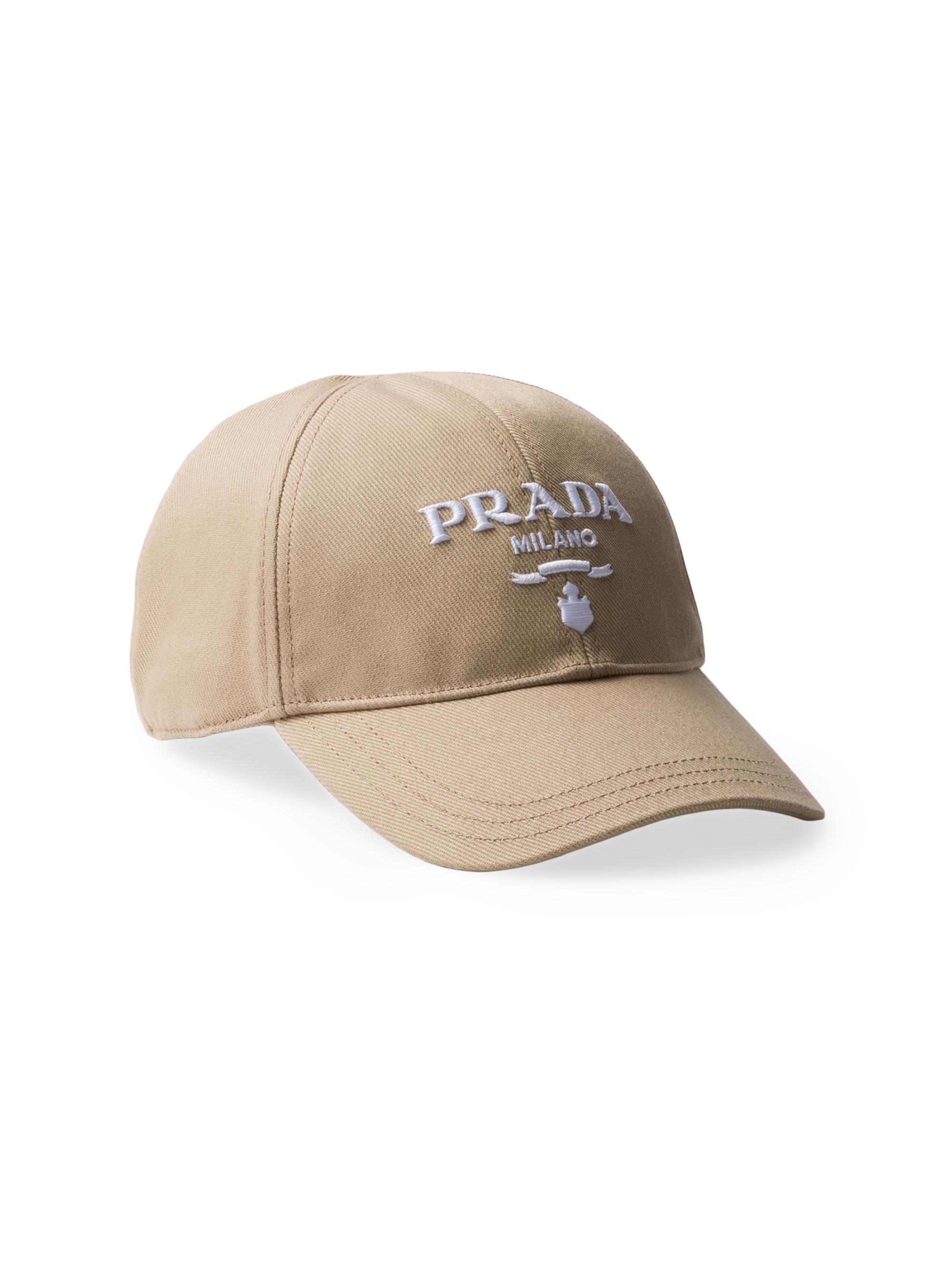 Prada Women's Drill Baseball Cap - Blue