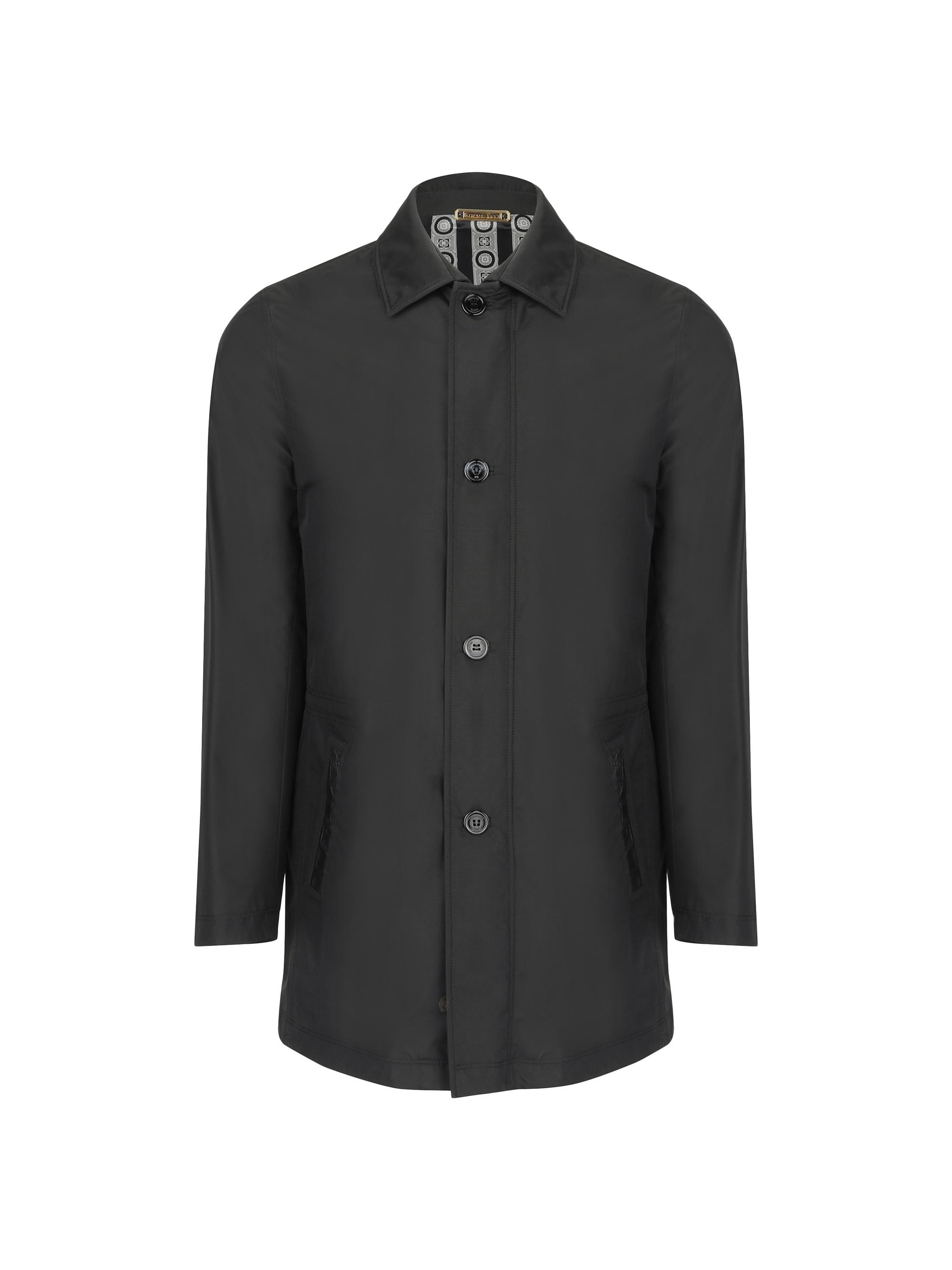 Stefano Ricci Men's Silk and Crocodile Sport Jacket - Black