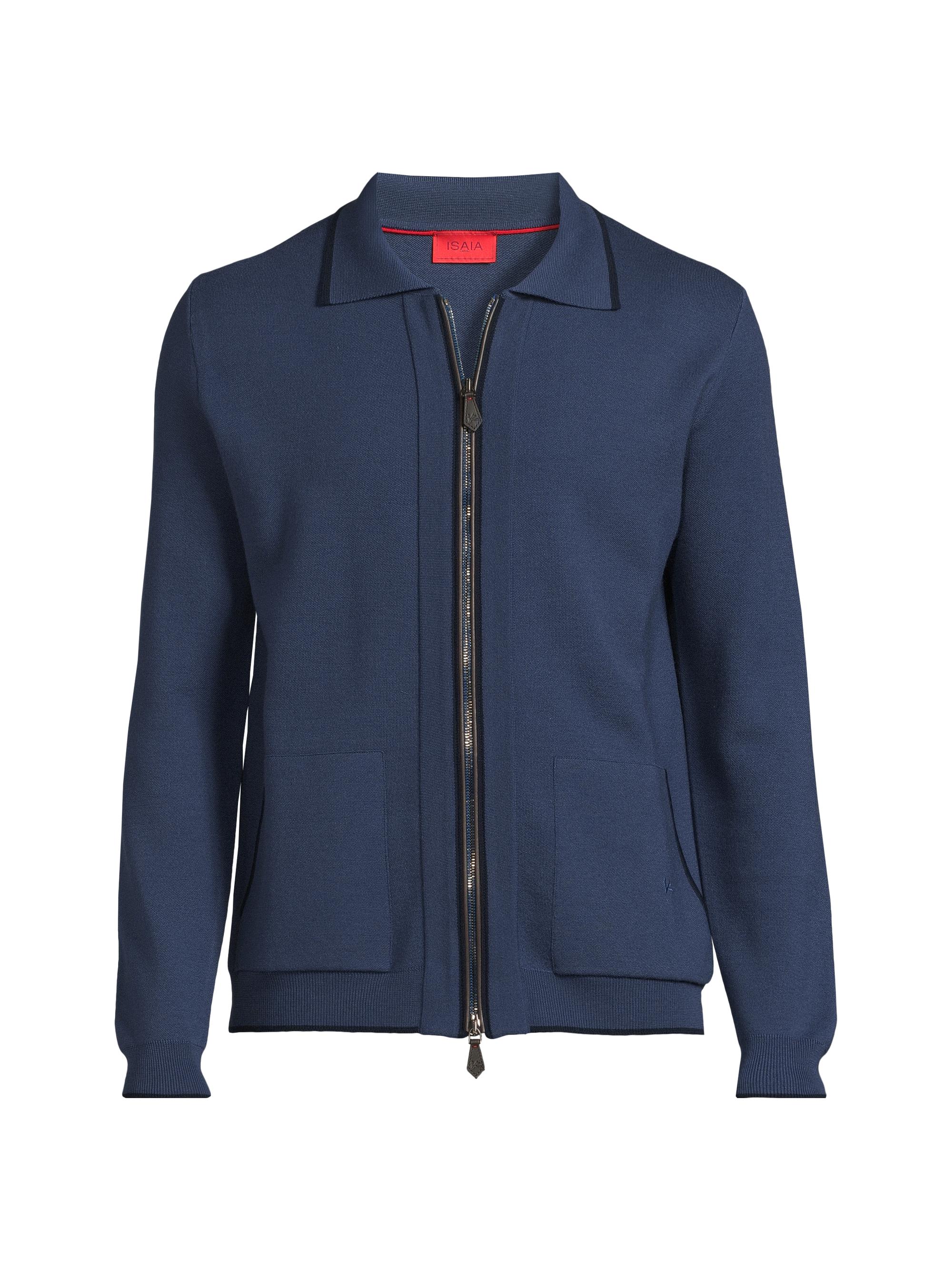 Isaia Cashmere Button-Front Overshirt | Saks Fifth Avenue