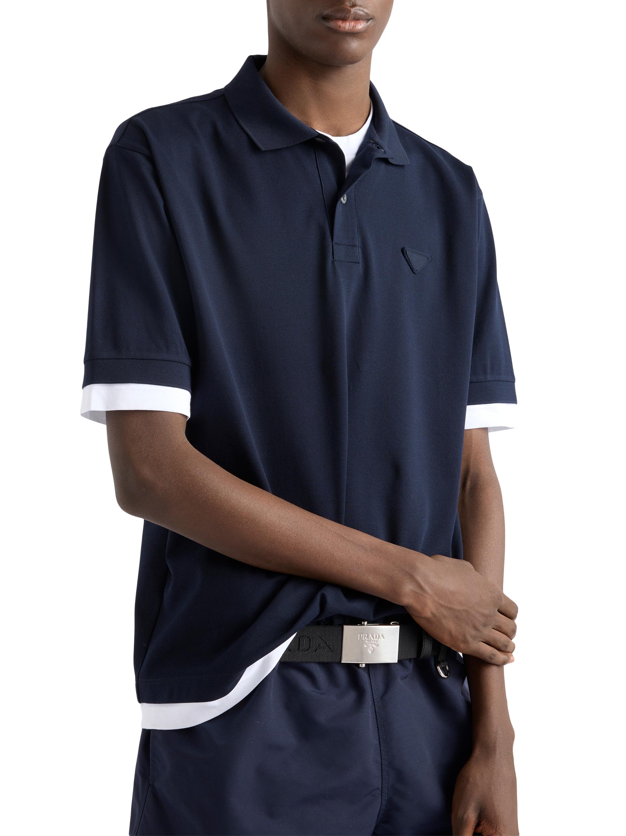 Prada Cotton Polo Shirt | Saks Fifth Avenue