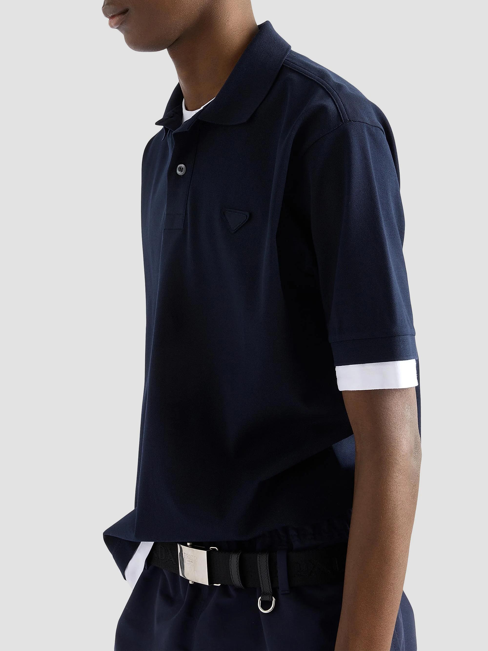 Prada Cotton Polo Shirt | Saks Fifth Avenue