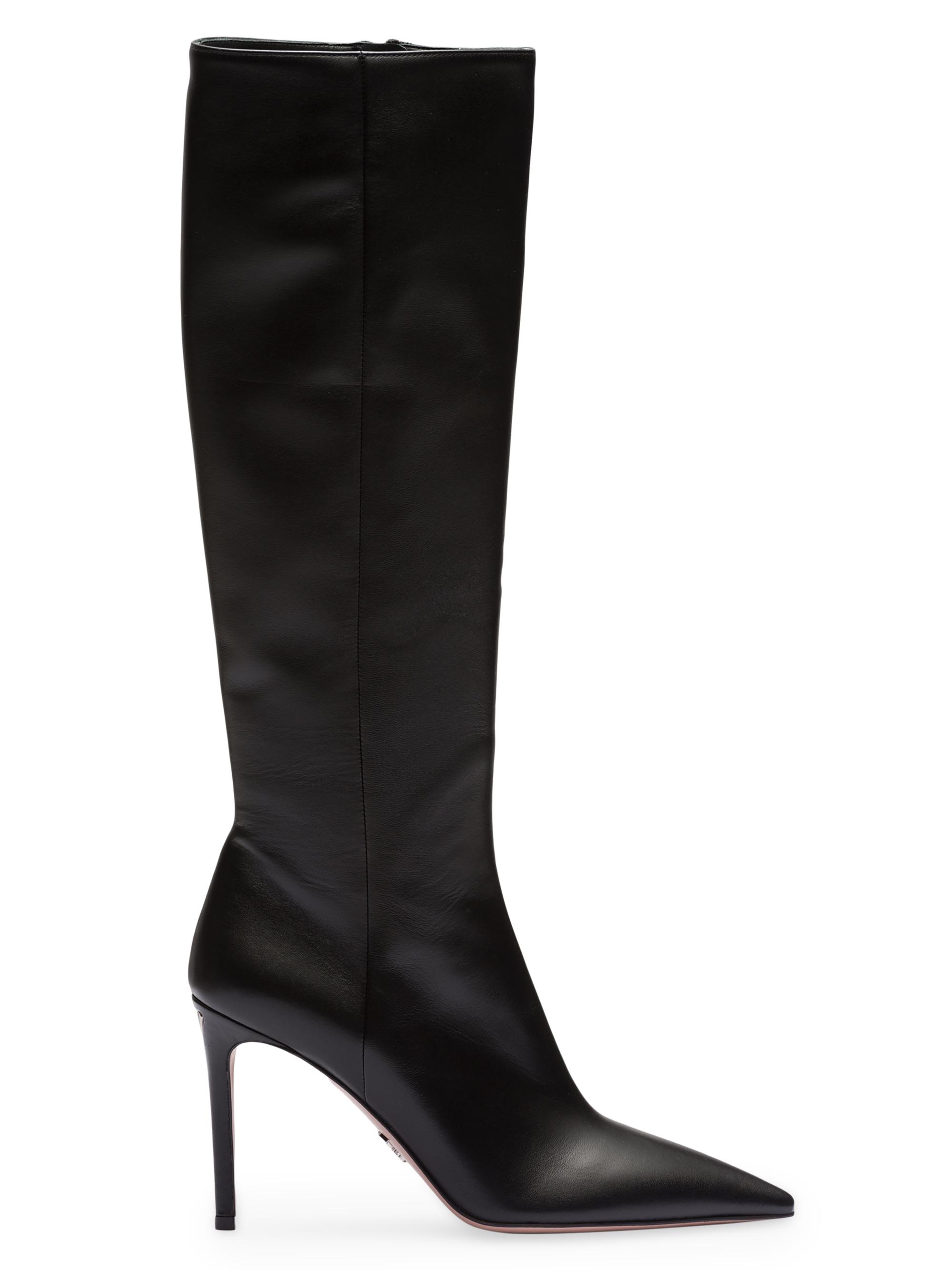 Prada Women's Nappa Leather Boots - Black