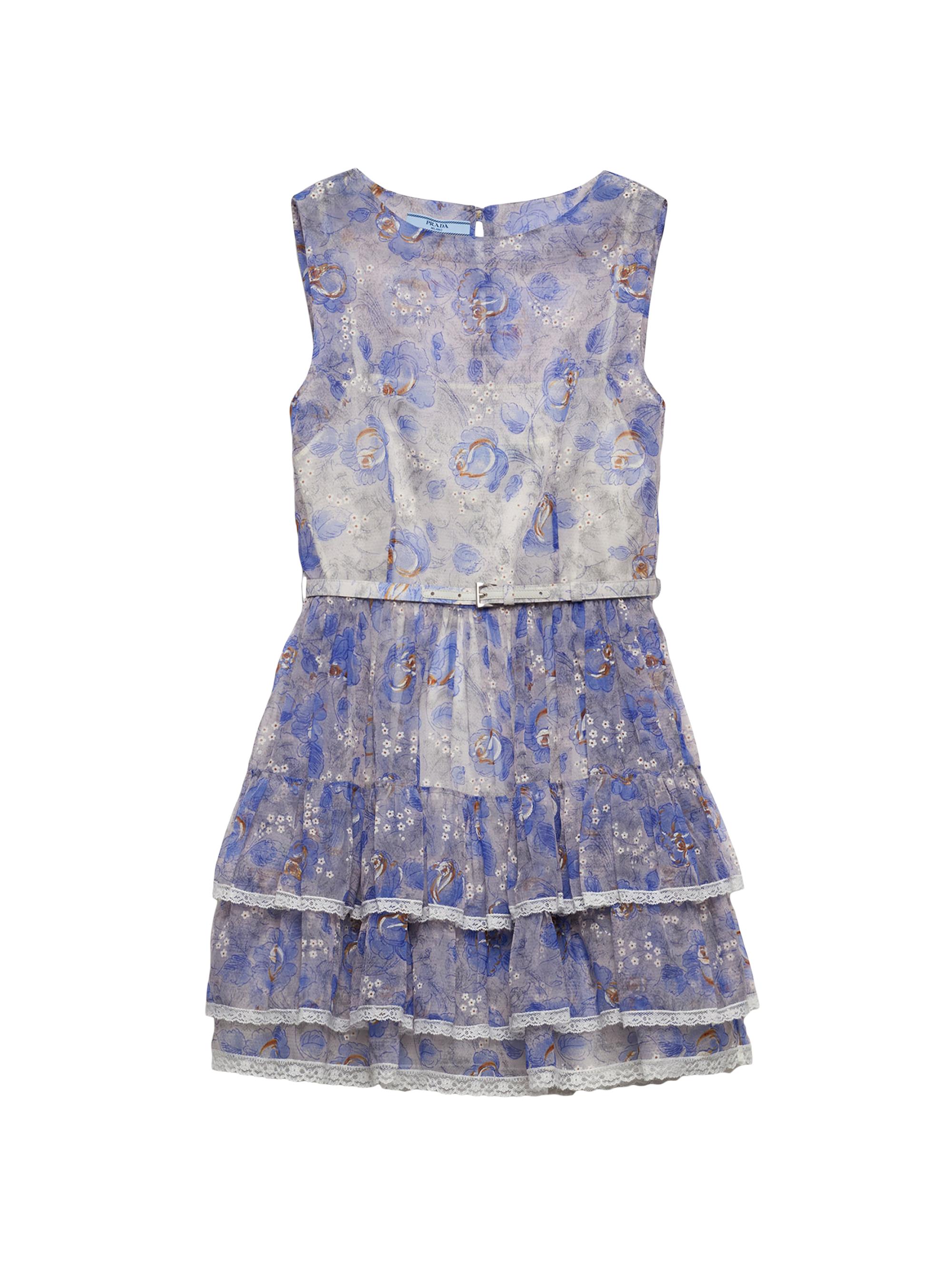Prada Women's Nylonette Mini-Dress - Blue