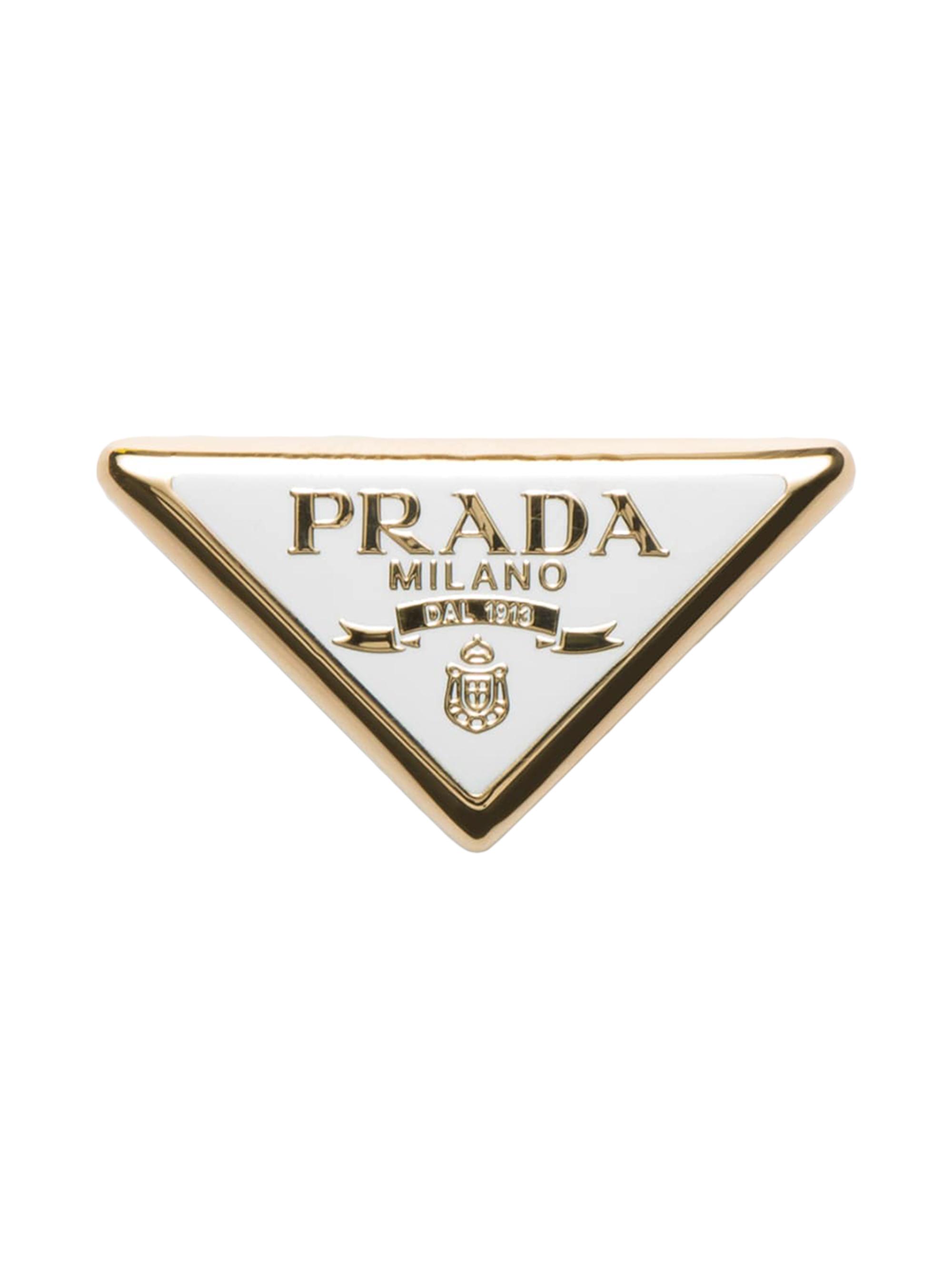 Prada Women's Metal Scarf Clip - Black