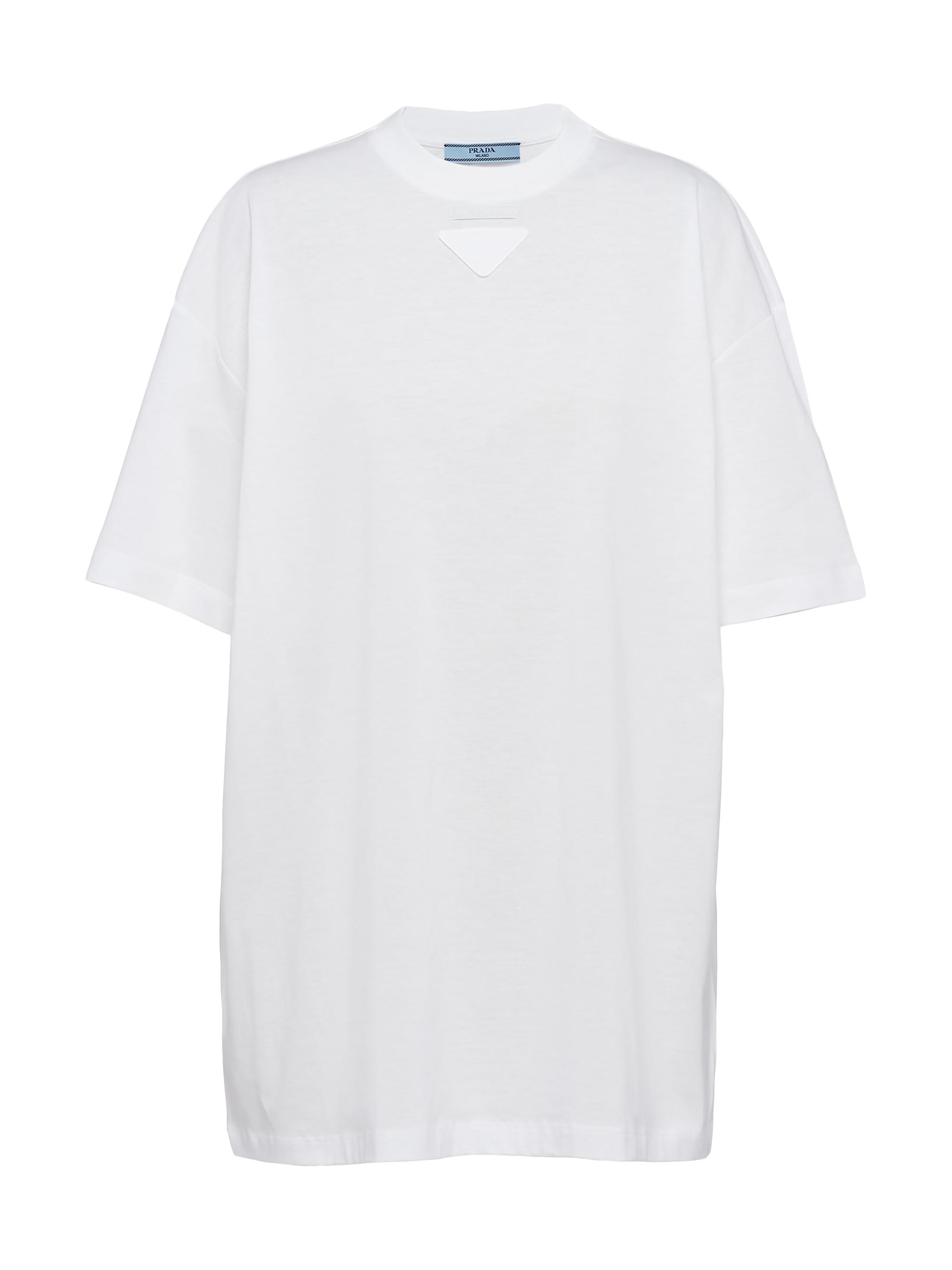 Prada Women's Jersey T-Shirt - White