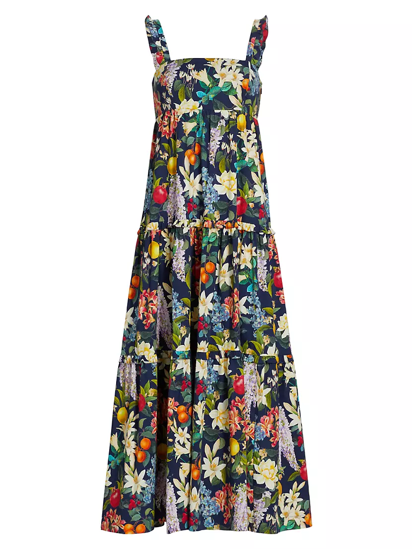 Shop Sachin & Babi Giorno Tiered Floral Maxi Dress | Saks Shop Sachin & Babi Giorno Tiered Floral Maxi Dress | Saks