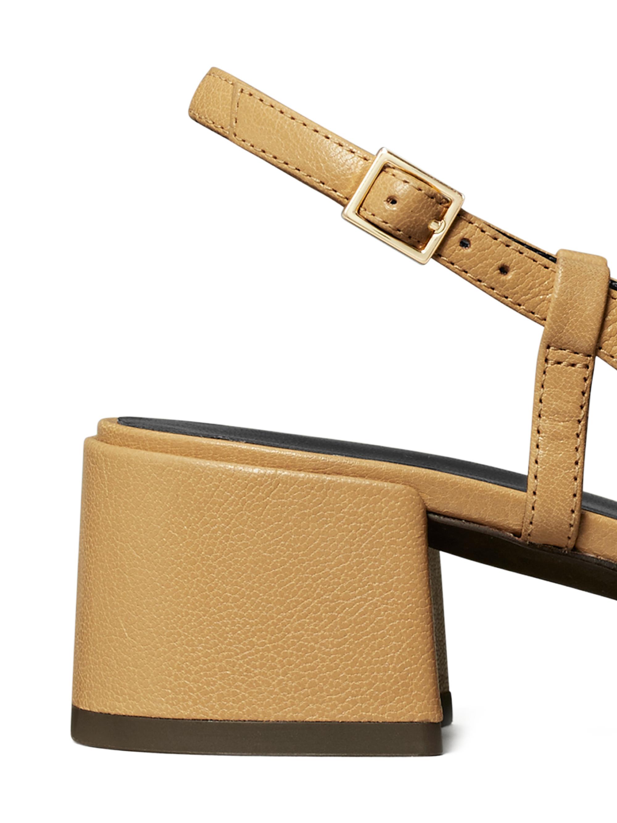 最終値下げ。未使用TORY BURCH革製ミュール10サイズ 約6万の品 Tory Burch Cap-Toe Leather Slingback Pumps | Saks Fifth Avenue