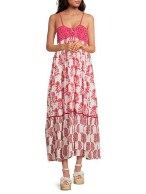 italy maxi dress 01. Maxi dress, Long dress with long sleeves in an italian style print –  DELAMARBOUTIK