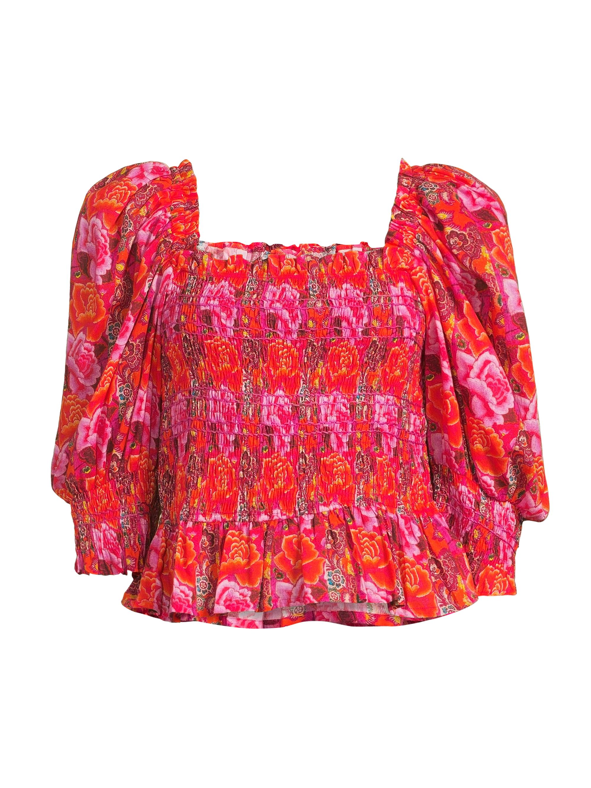 Ro's Garden Women's Trinity Top - Pink Cuernavaca