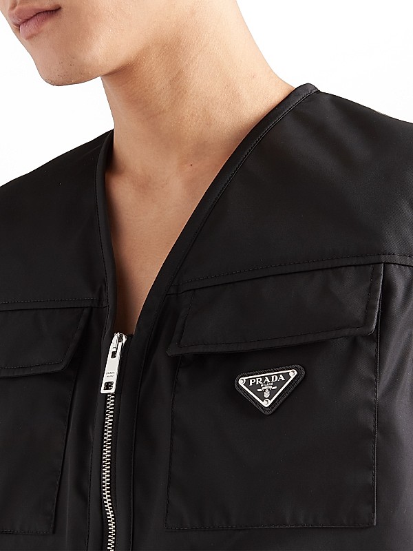 Shop Prada Re-Nylon Vest | Saks Fifth Avenue Shop Prada Re-Nylon Vest | Saks Fifth Avenue