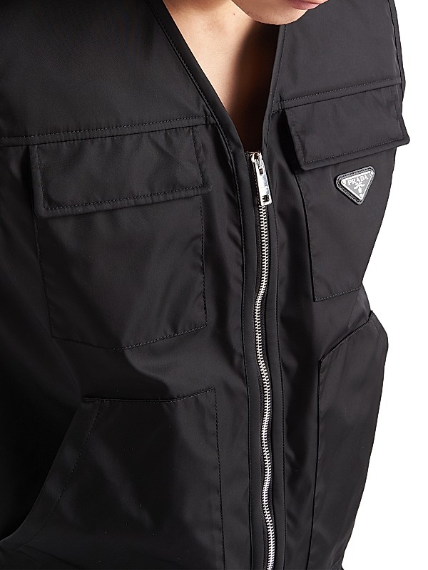 Shop Prada Re-Nylon Vest | Saks Fifth Avenue Shop Prada Re-Nylon Vest | Saks Fifth Avenue