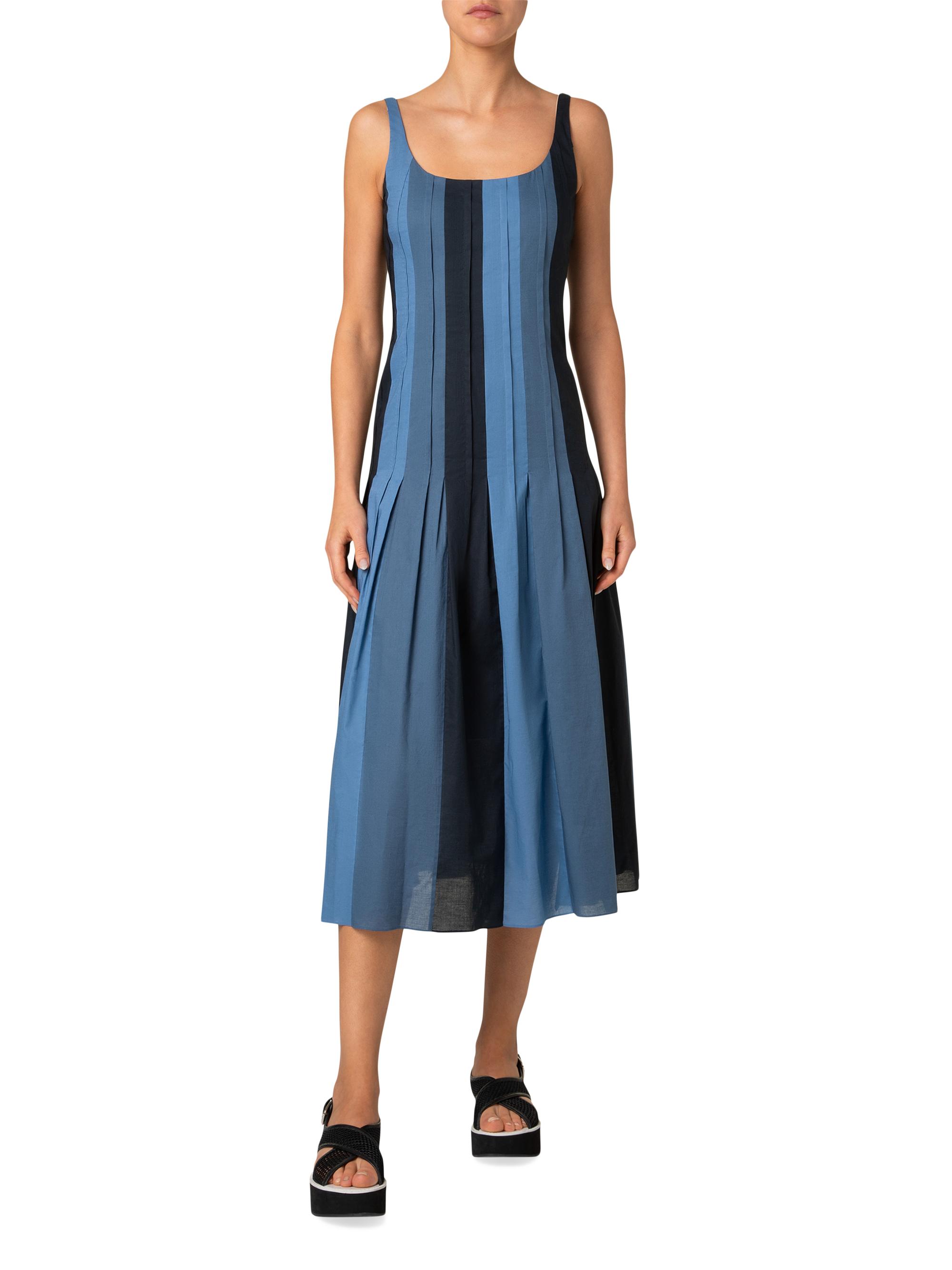 アクリス　AKRIS punto シルク　ワンピース AKRIS punto アクリスプント ノースリーブ ワンピース シルク