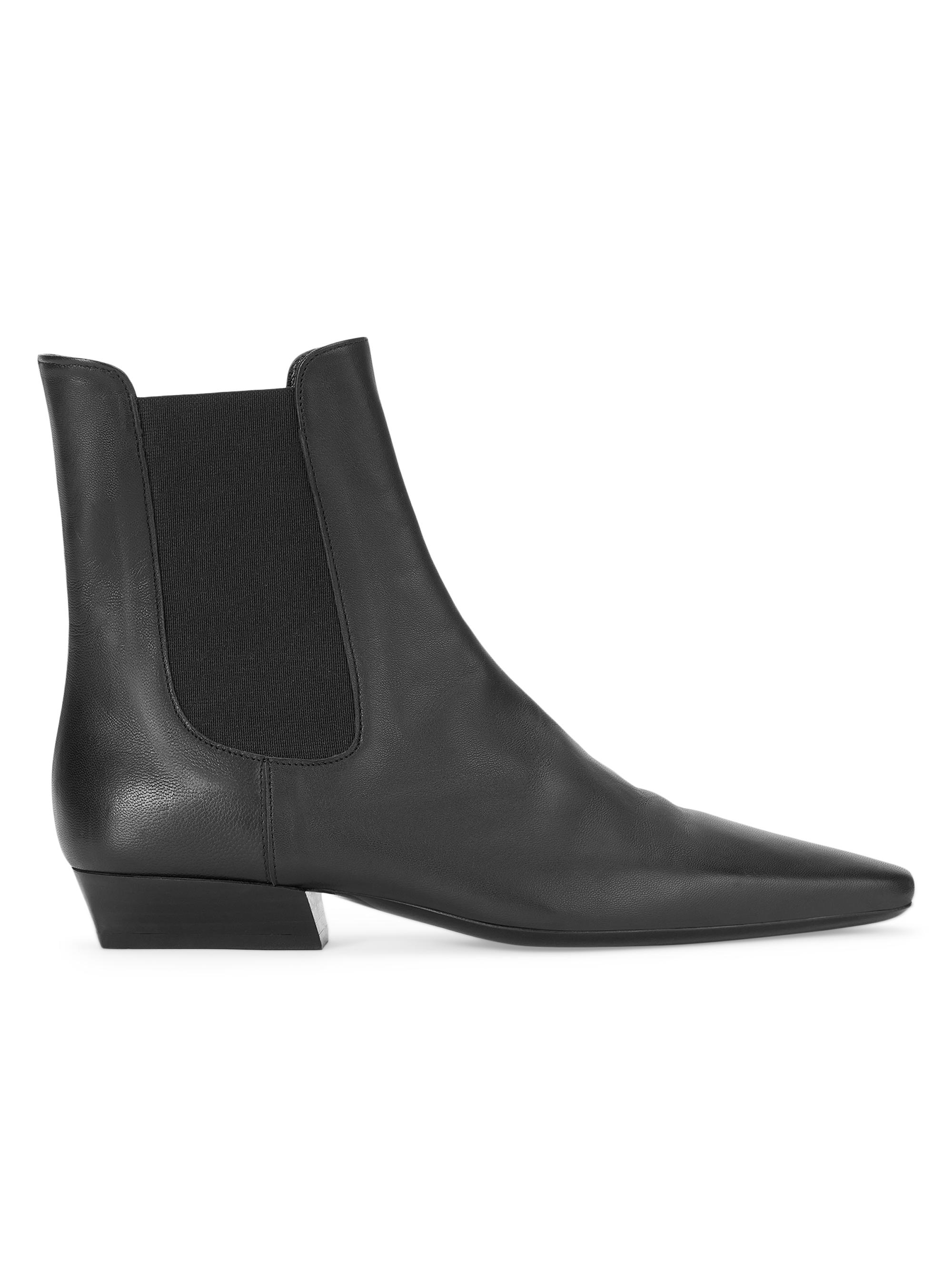 MICHAEL Michael Kors Noemie 40MM Leather Booties | Saks Fifth Avenue