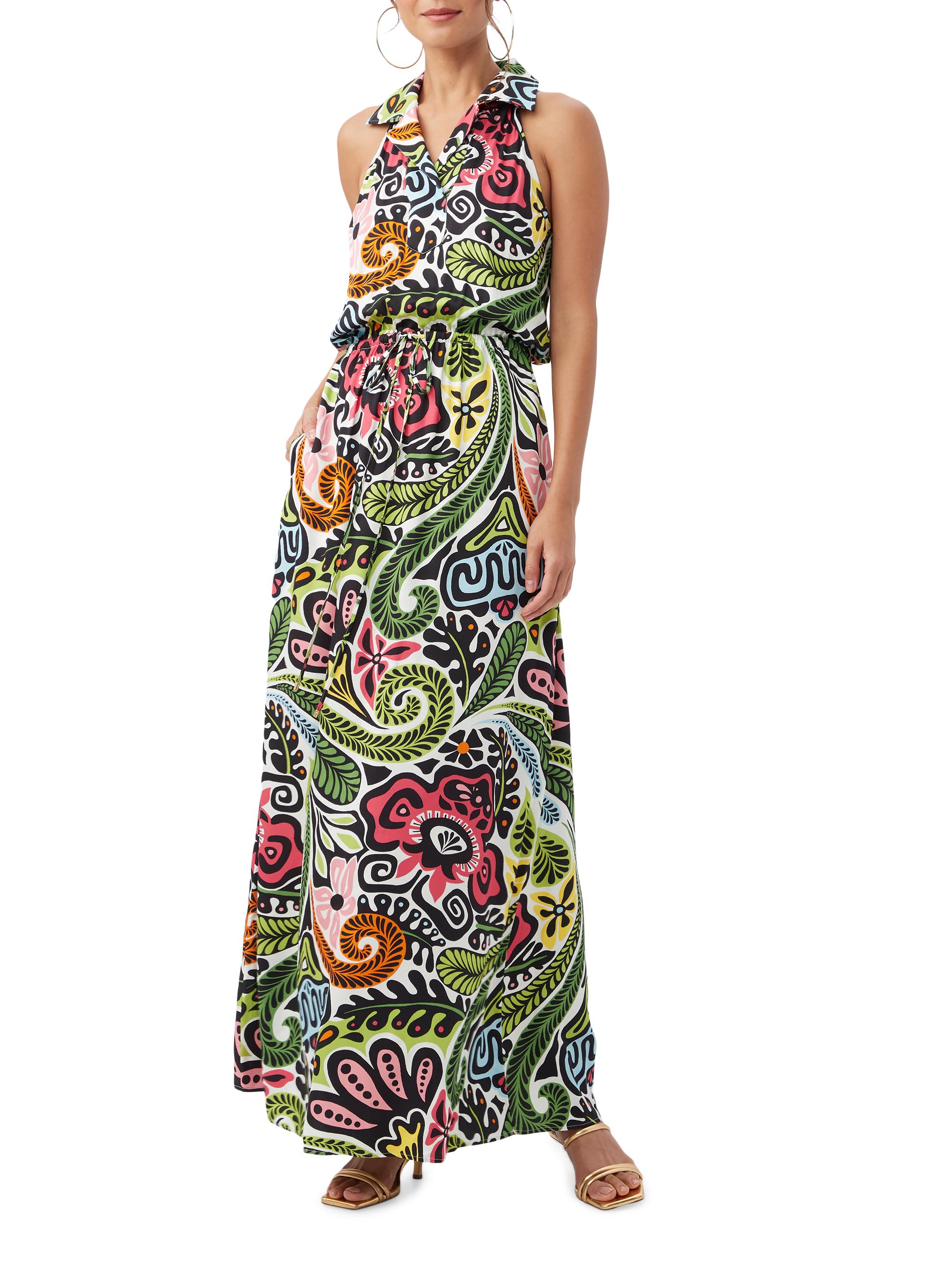 Trina Turk Women's Caribbean Printed Maxi-Dress