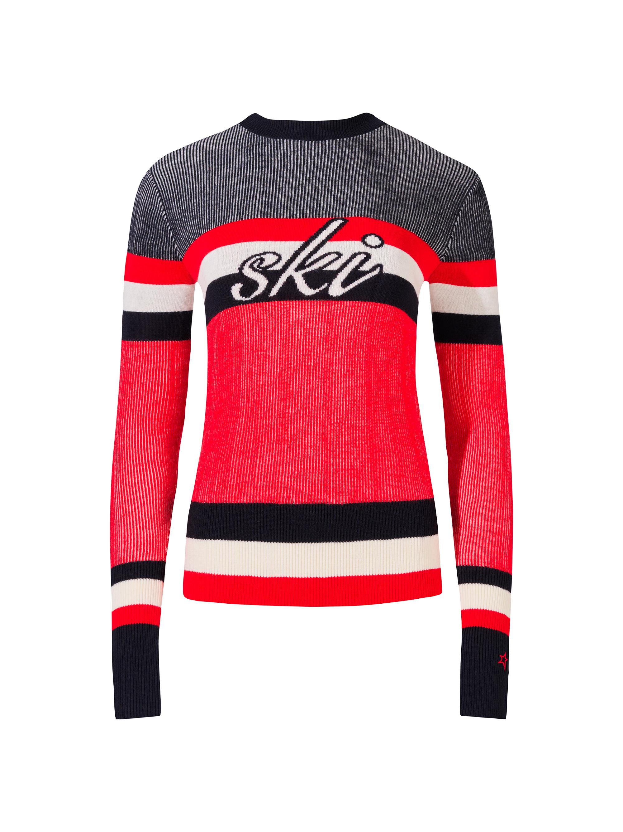 Perfect Moment Women's Evie Merino Wool Sweater - Dark Charcoal