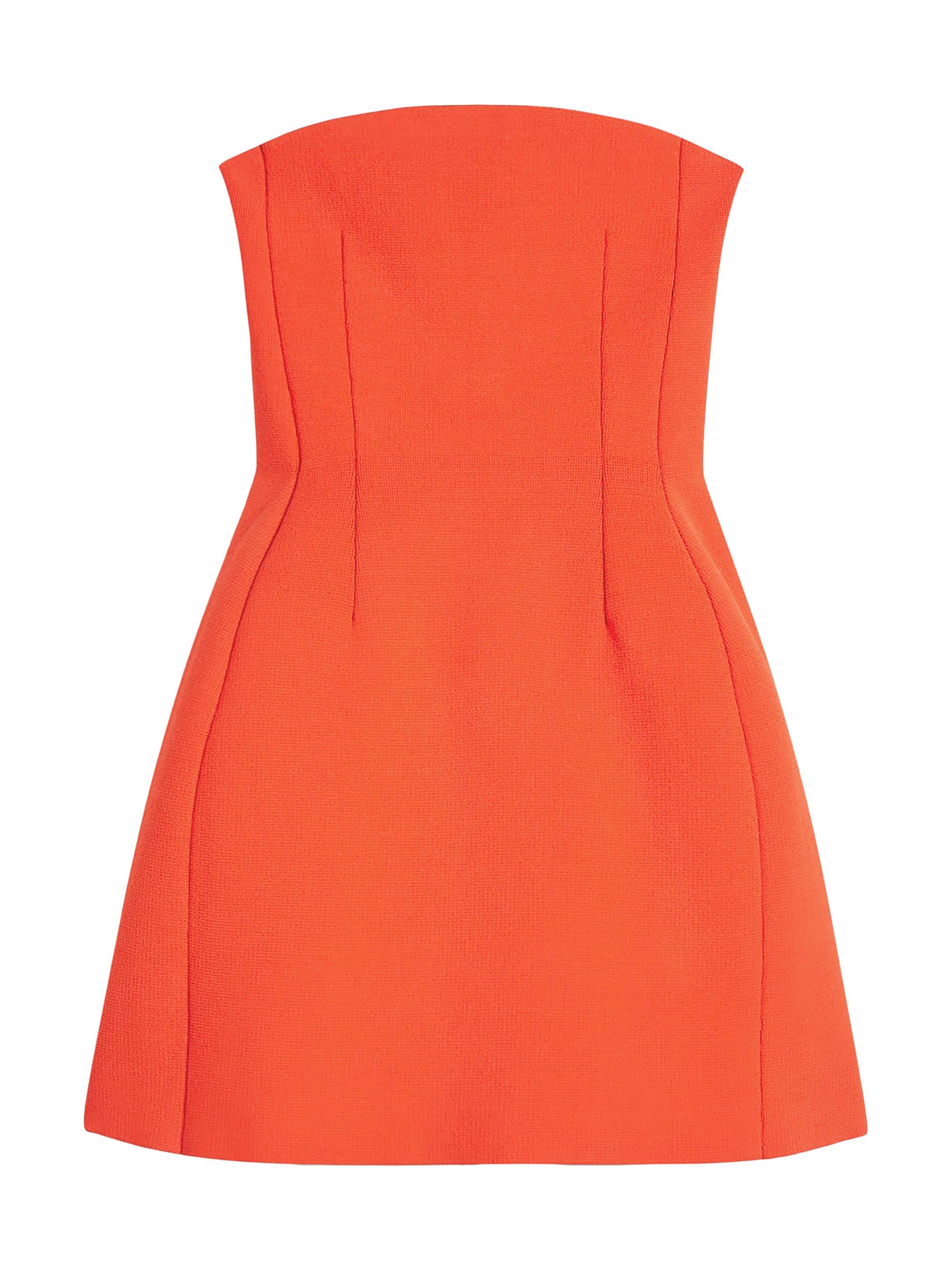 Scanlan Theodore Women's Crepe Knit Strapless Minidress - Black