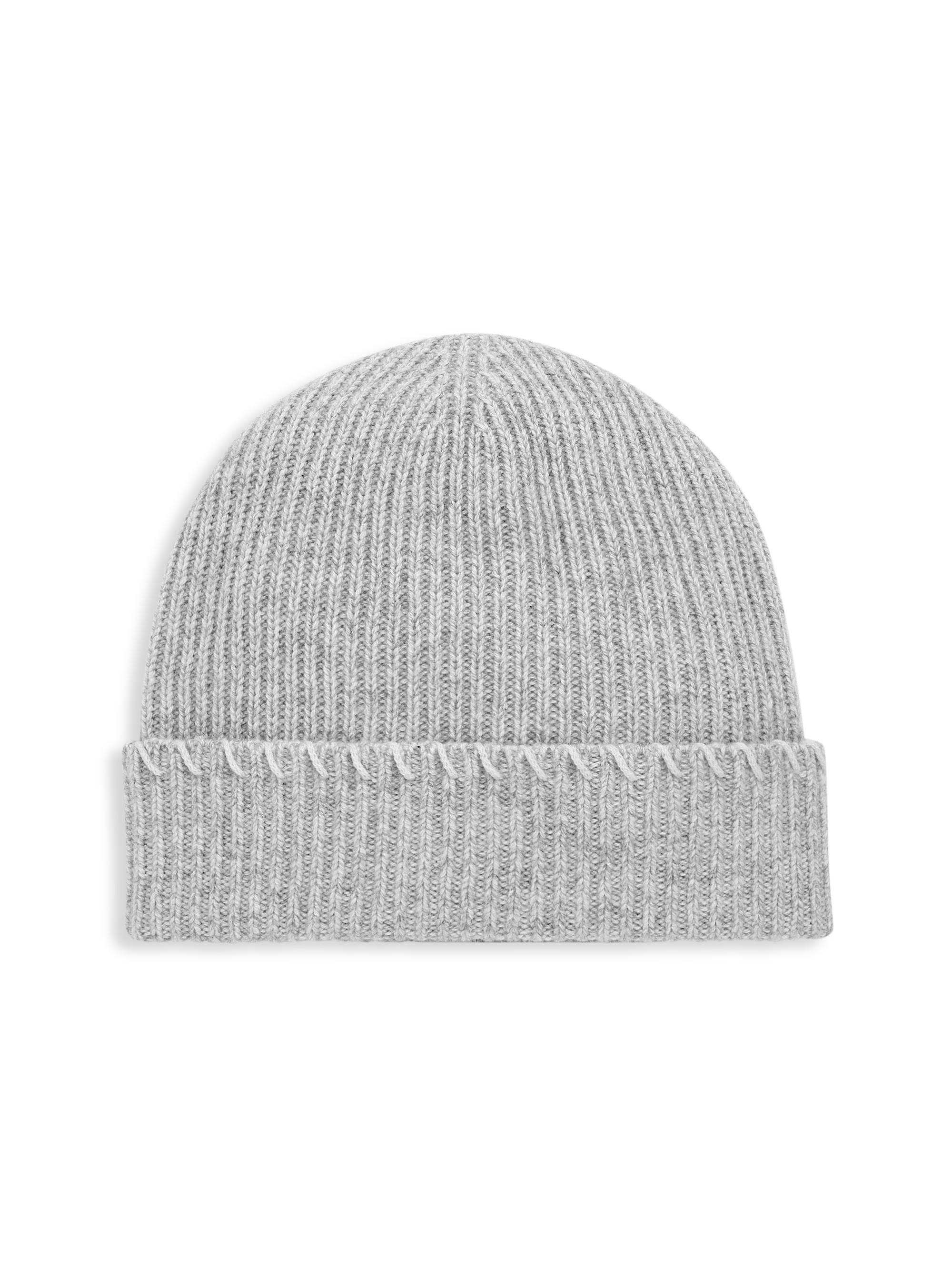 Carolyn Rowan Collection Women's Cashmere Beanie - Grey