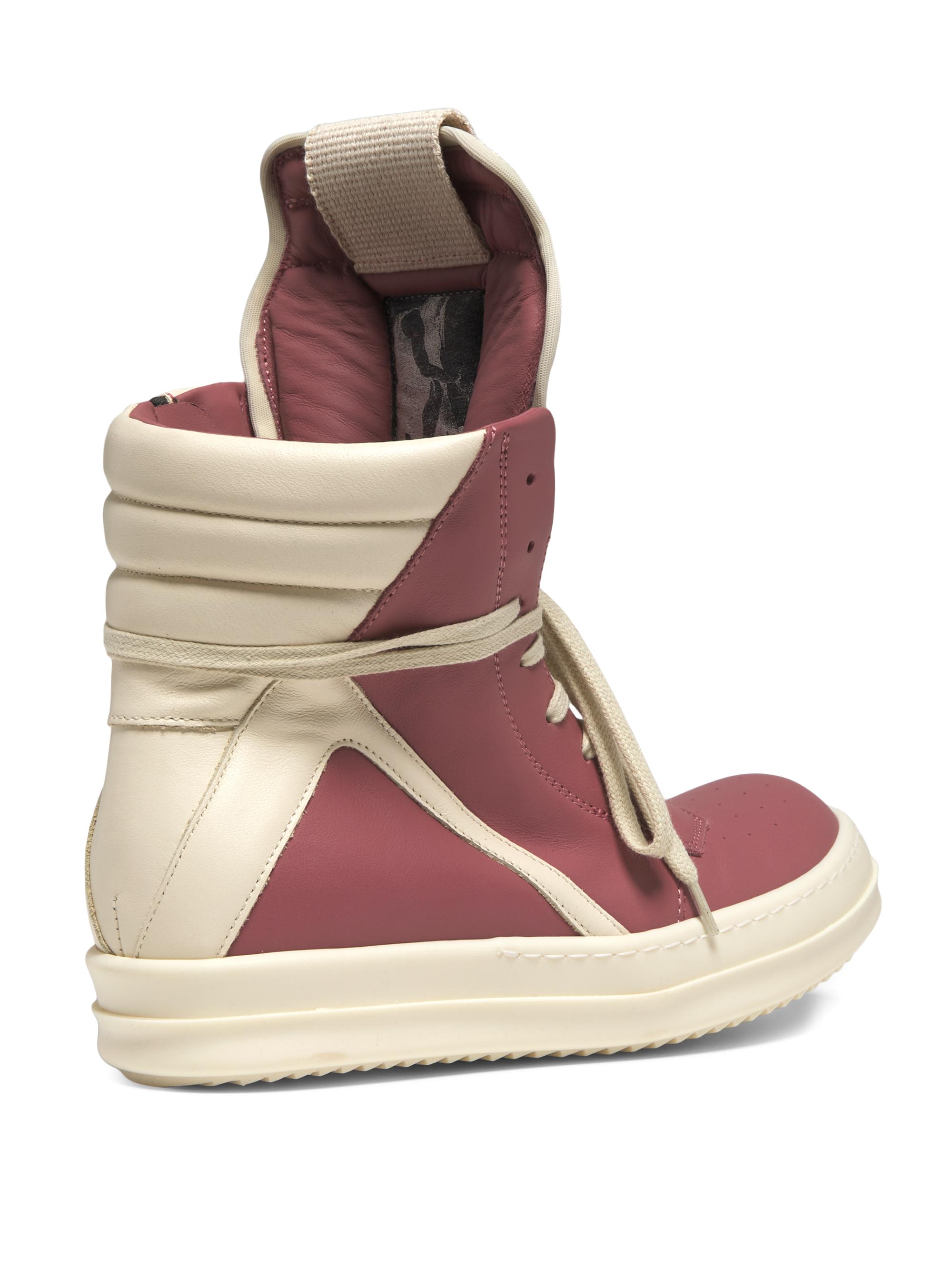 靴 Rick owens geobasket red milk Buy Rick Owens Geobasket High 'Carnelian Milk' - RU01B1894 LPO