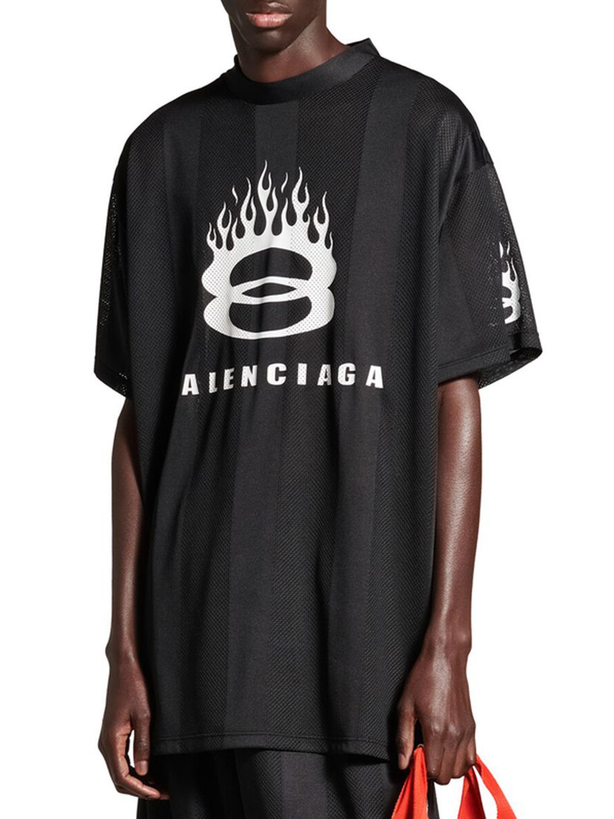 Shop Balenciaga Burning Unity Oversized T-Shirt | Saks Fifth Avenue