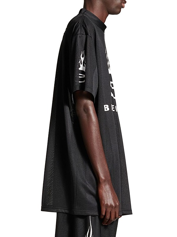 Shop Balenciaga Burning Unity Oversized T-Shirt | Saks Fifth Shop Balenciaga Burning Unity Oversized T-Shirt | Saks Fifth