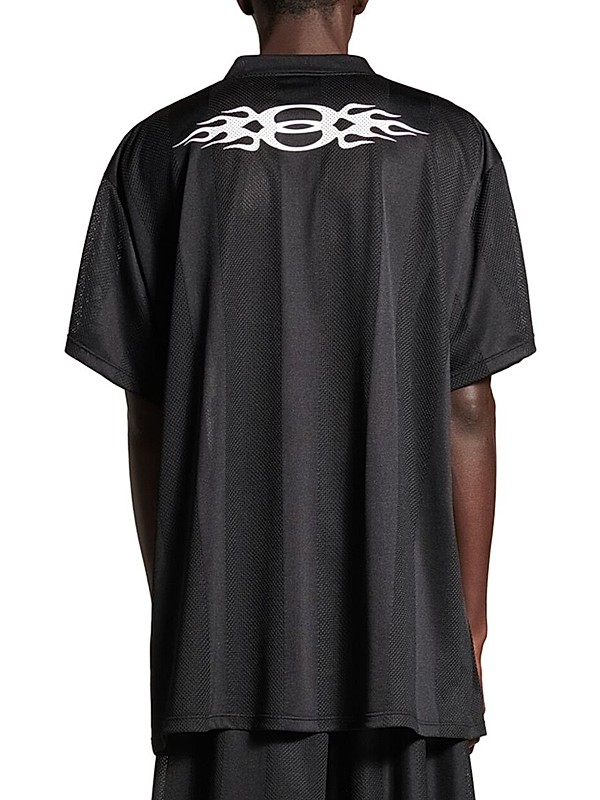 Shop Balenciaga Burning Unity Oversized T-Shirt | Saks Fifth Shop Balenciaga Burning Unity Oversized T-Shirt | Saks Fifth
